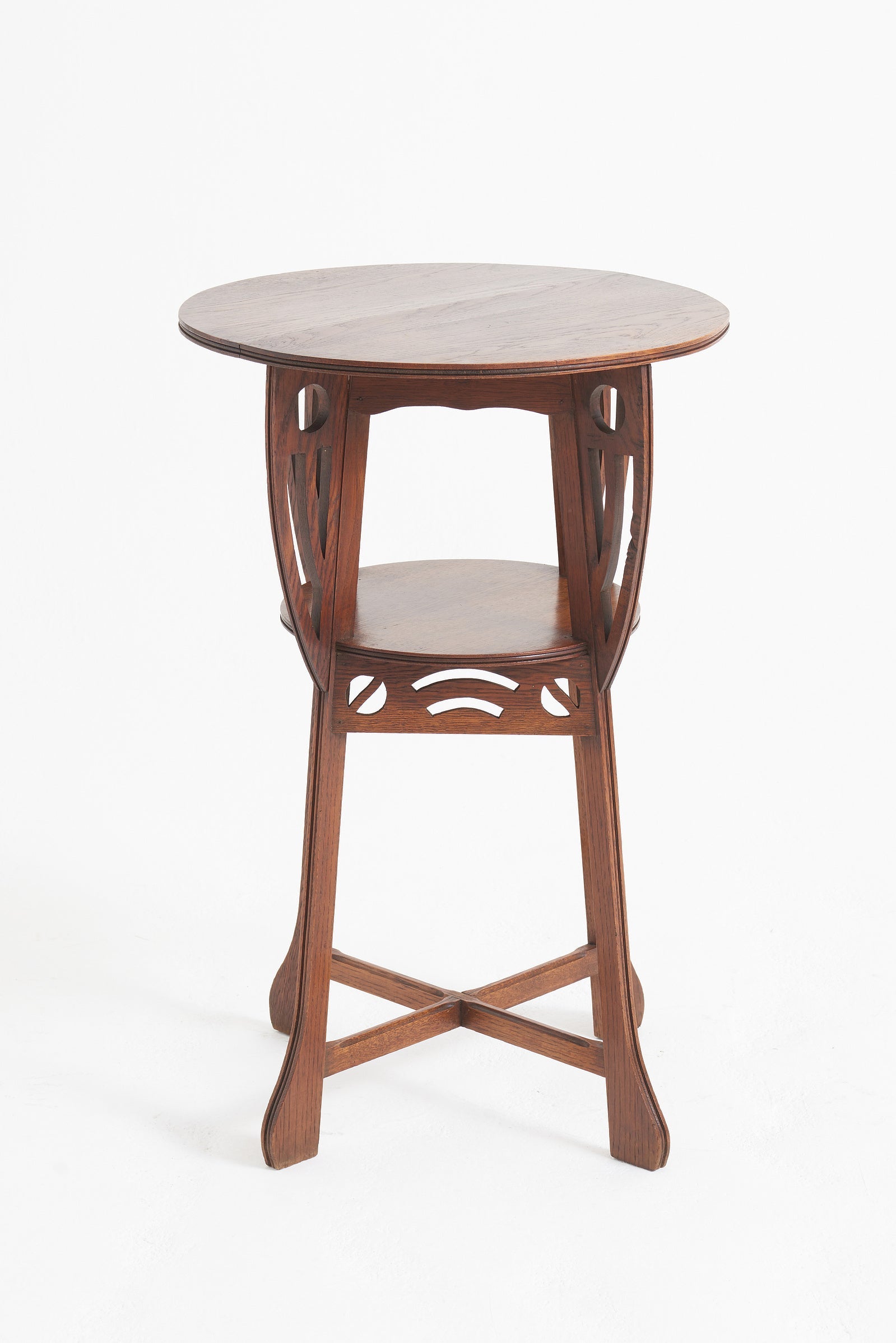 Arts & Craft Oak Side Table