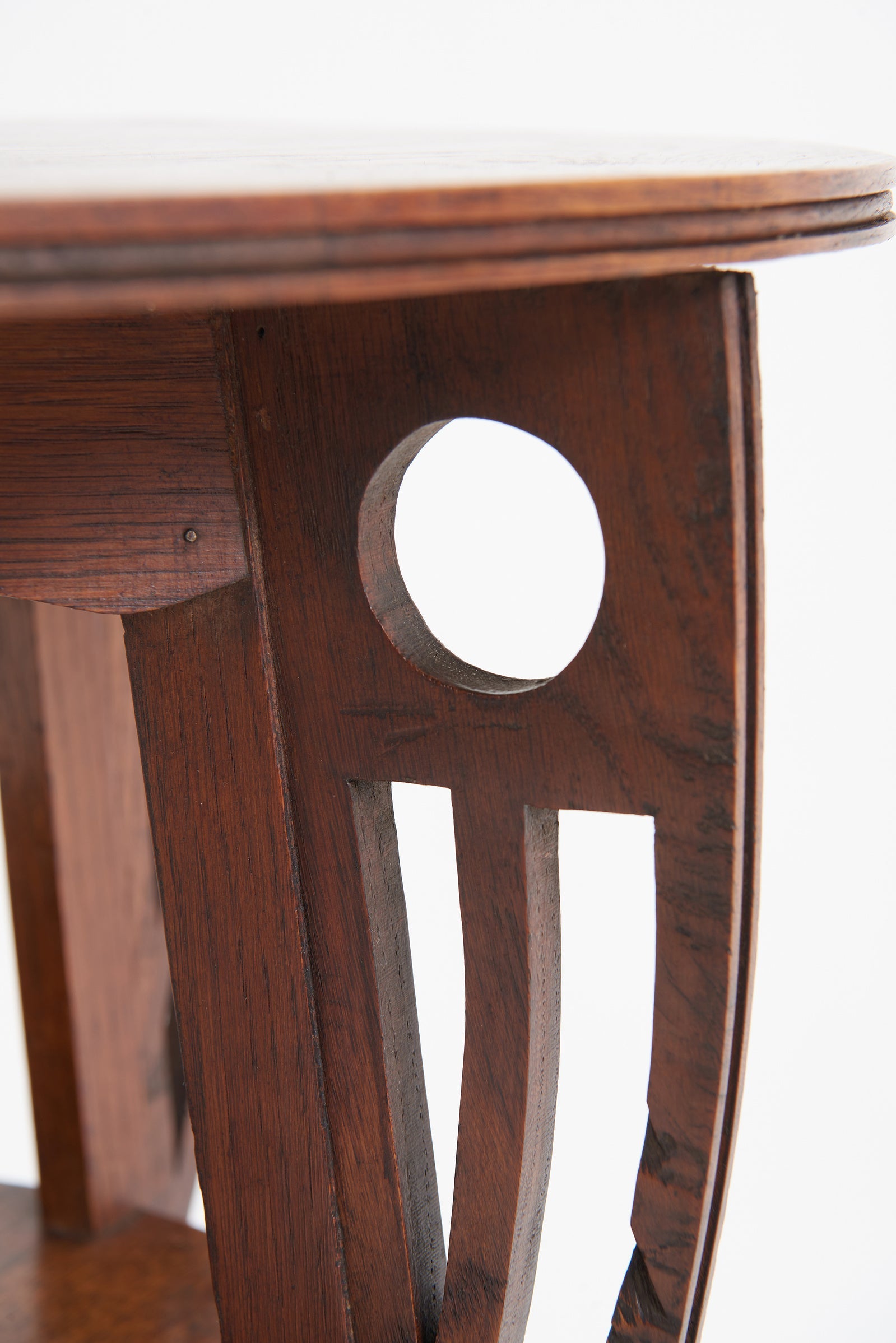 Arts & Craft Oak Side Table