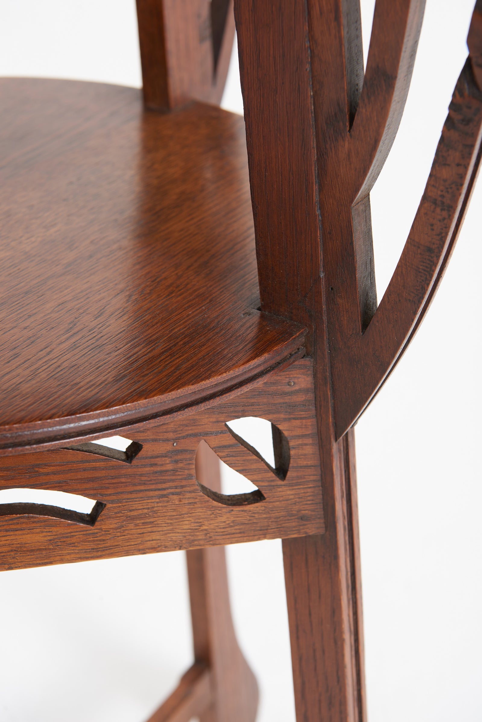 Arts & Craft Oak Side Table