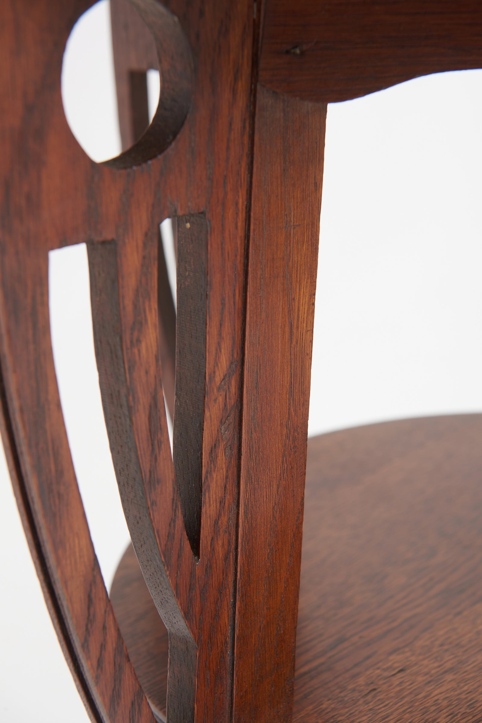 Arts & Craft Oak Side Table