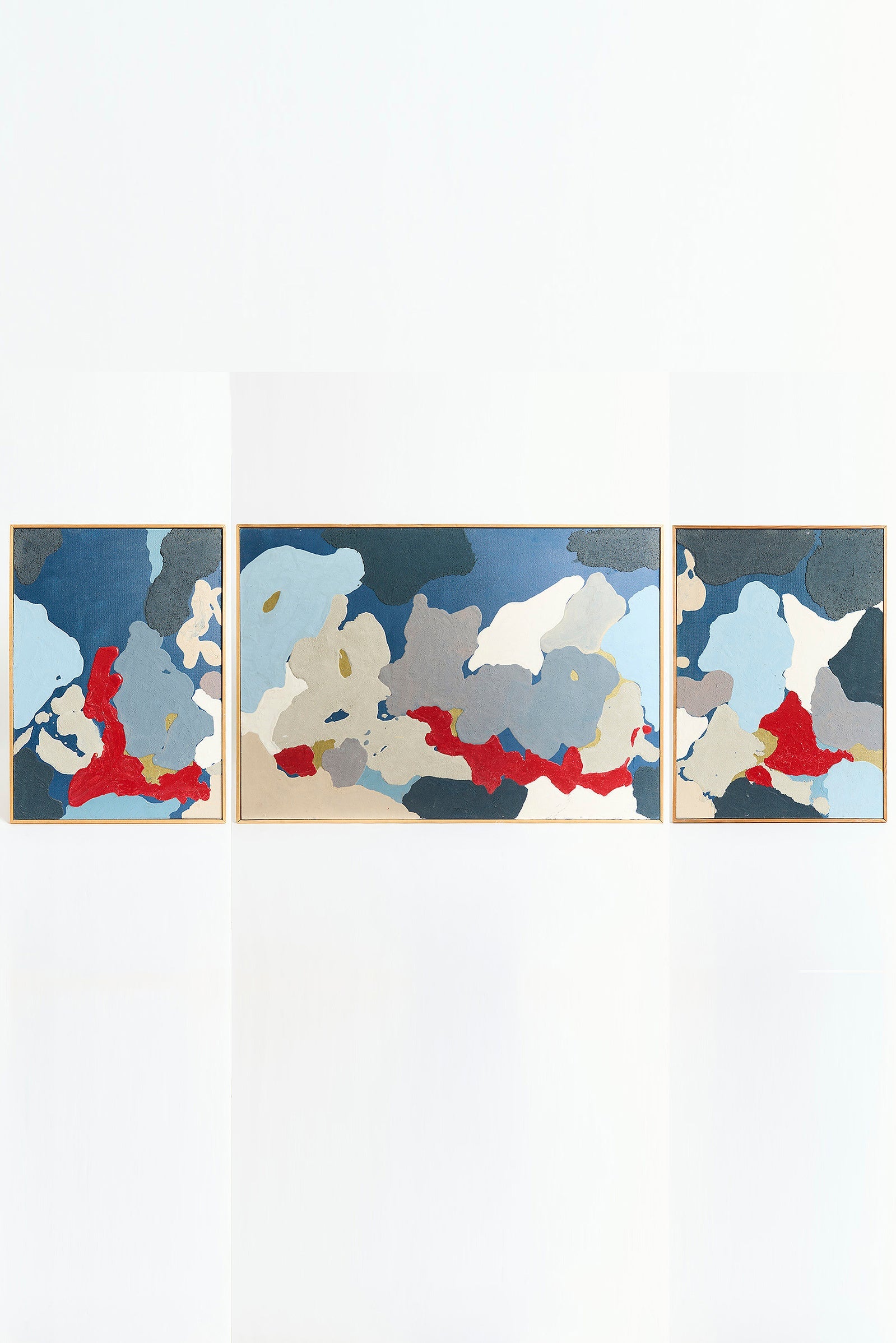 9392- Abstract Triptych