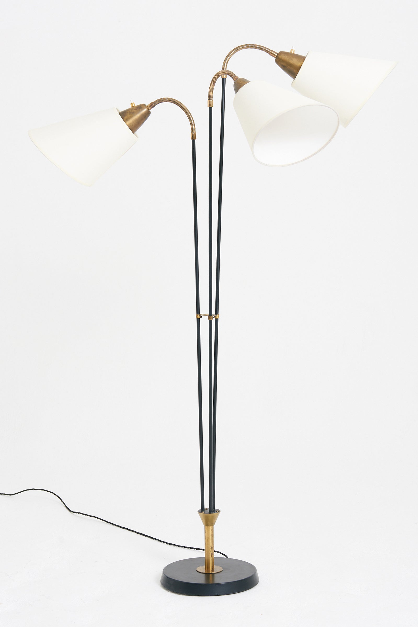 9400- Mid-Century Three-Arm Floor Lamp