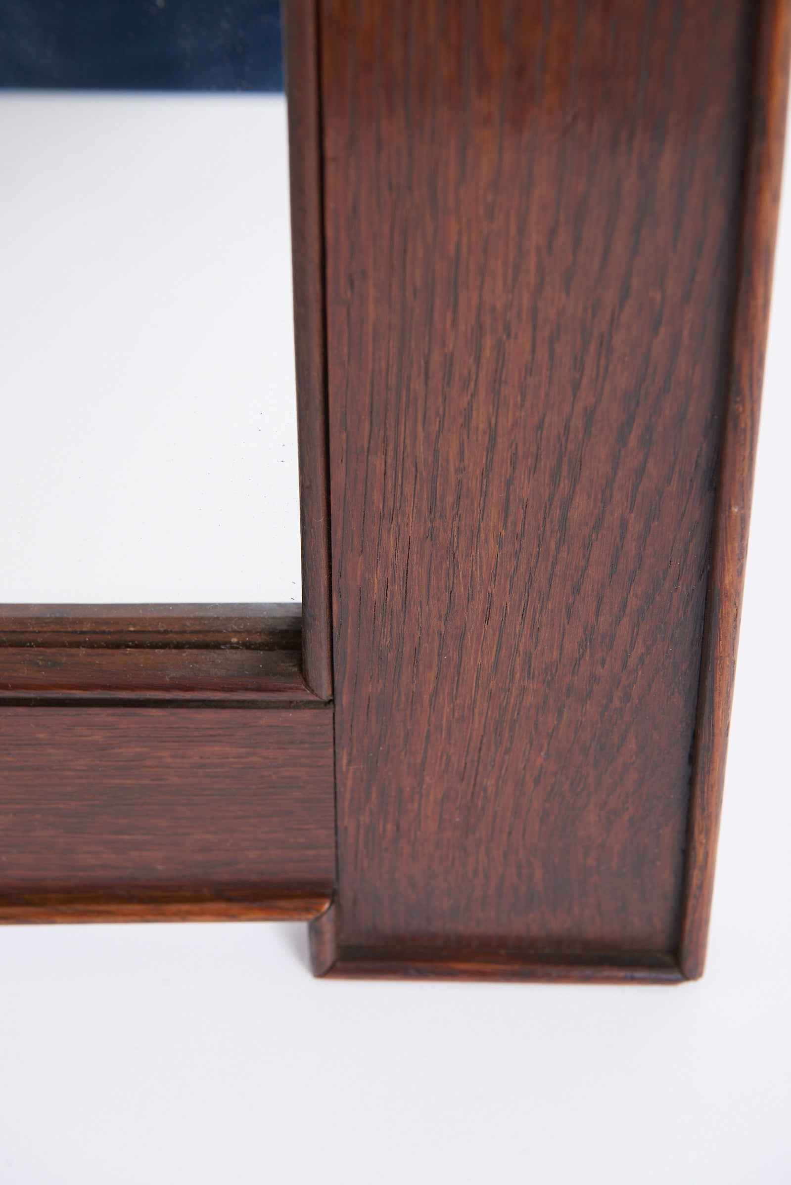Arts & Crafts Oak Mirror