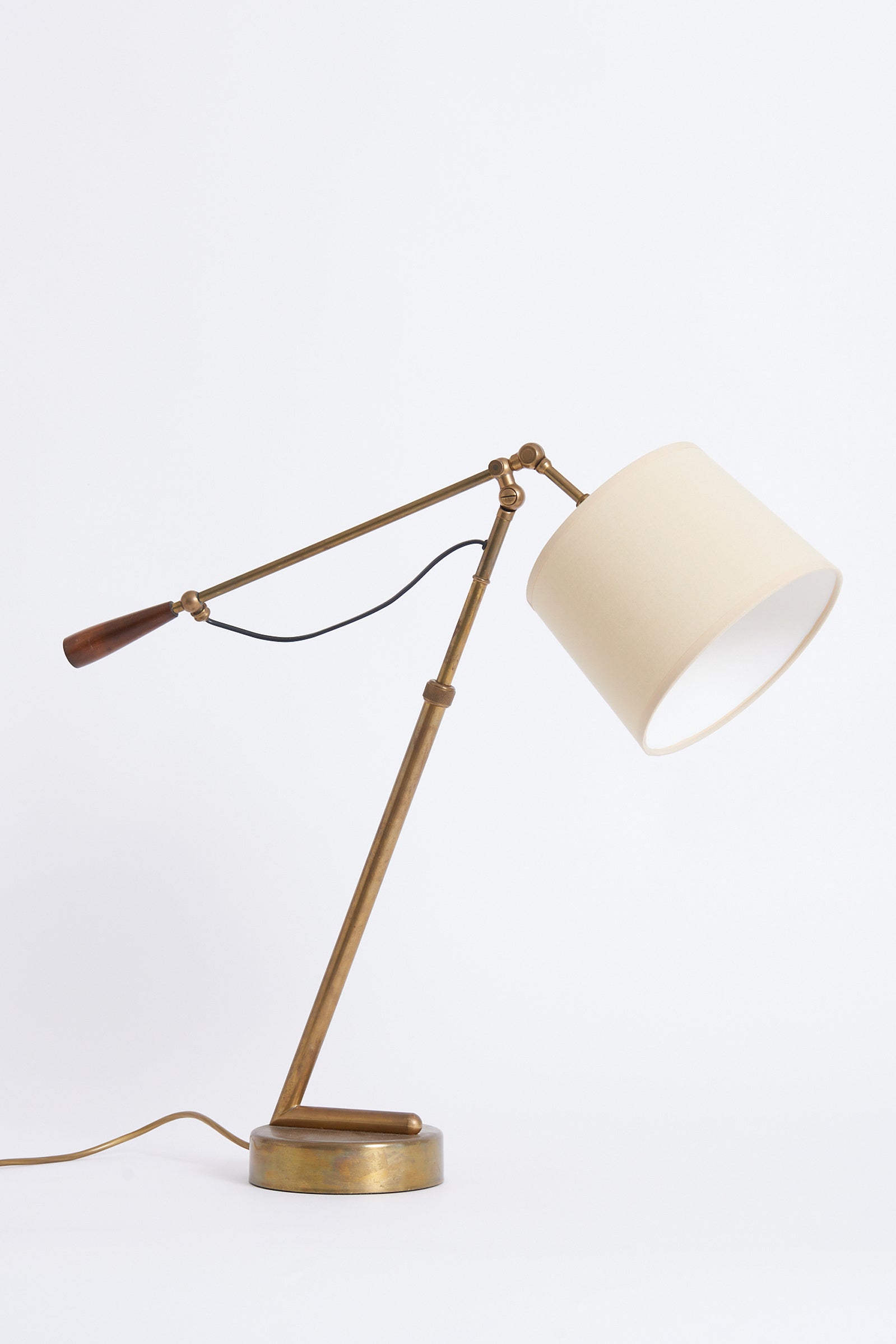 Brass Articulated Desk Lamp