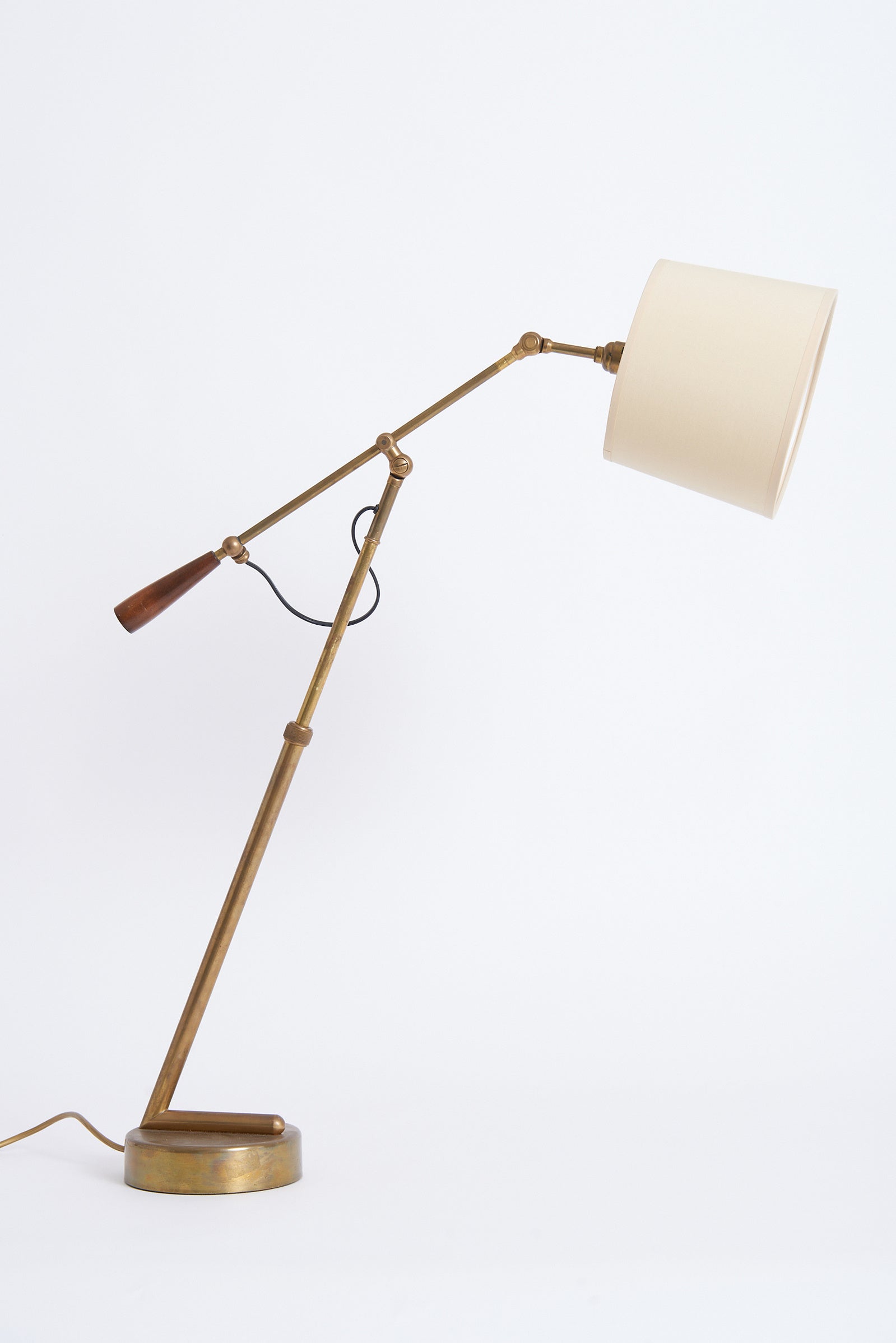 Brass Articulated Desk Lamp