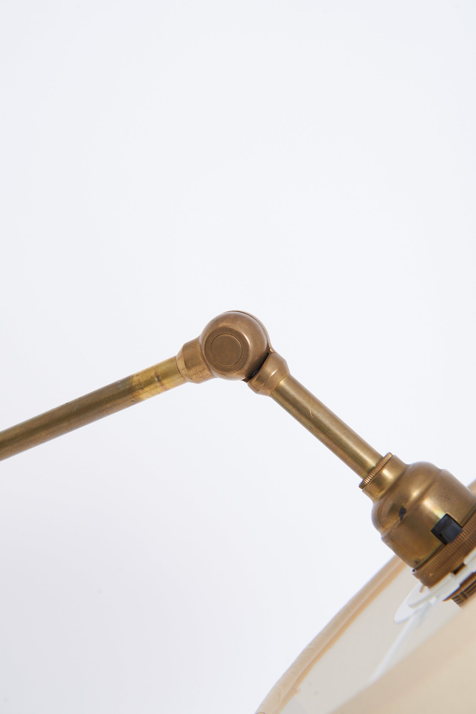 Brass Articulated Desk Lamp