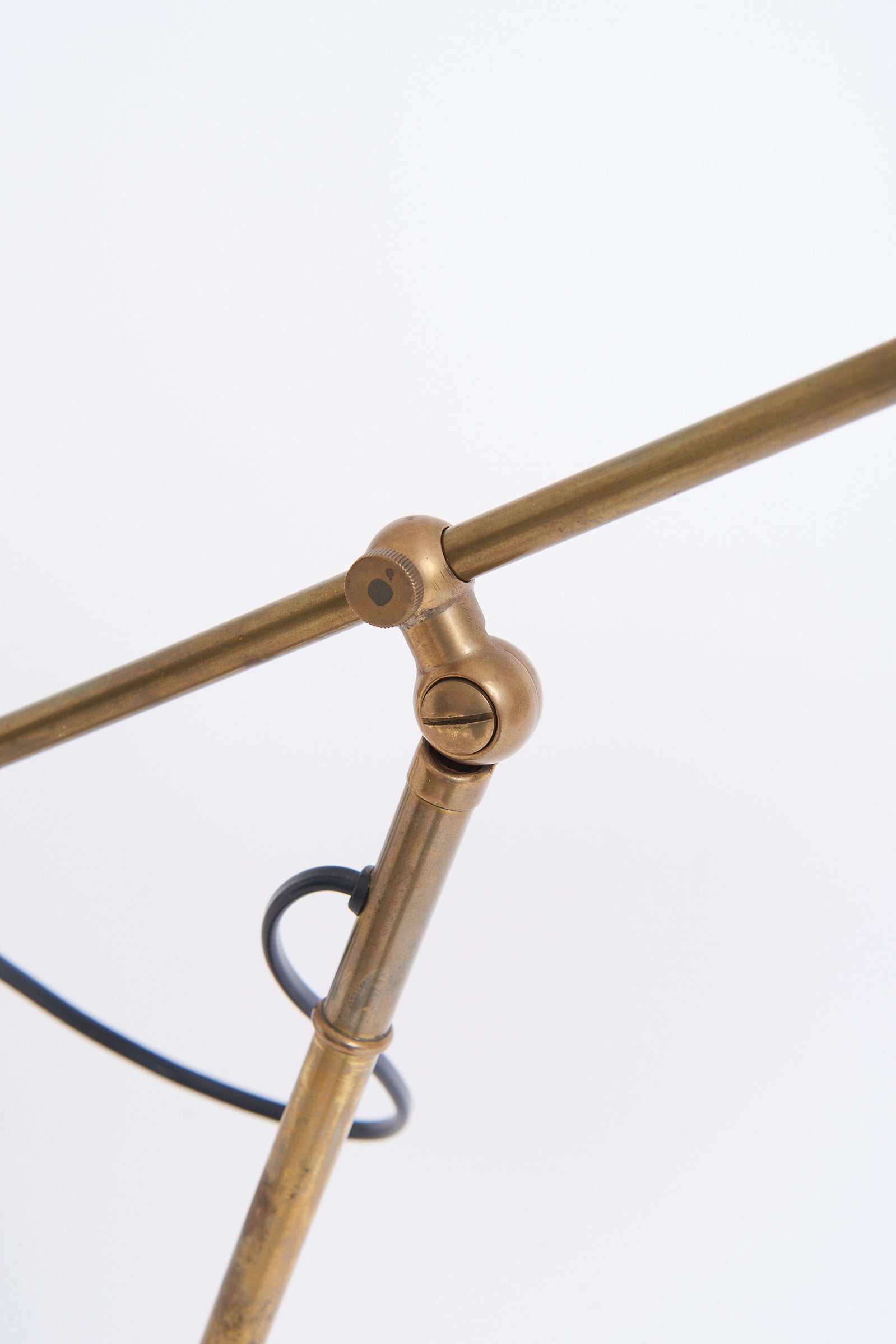 Brass Articulated Desk Lamp