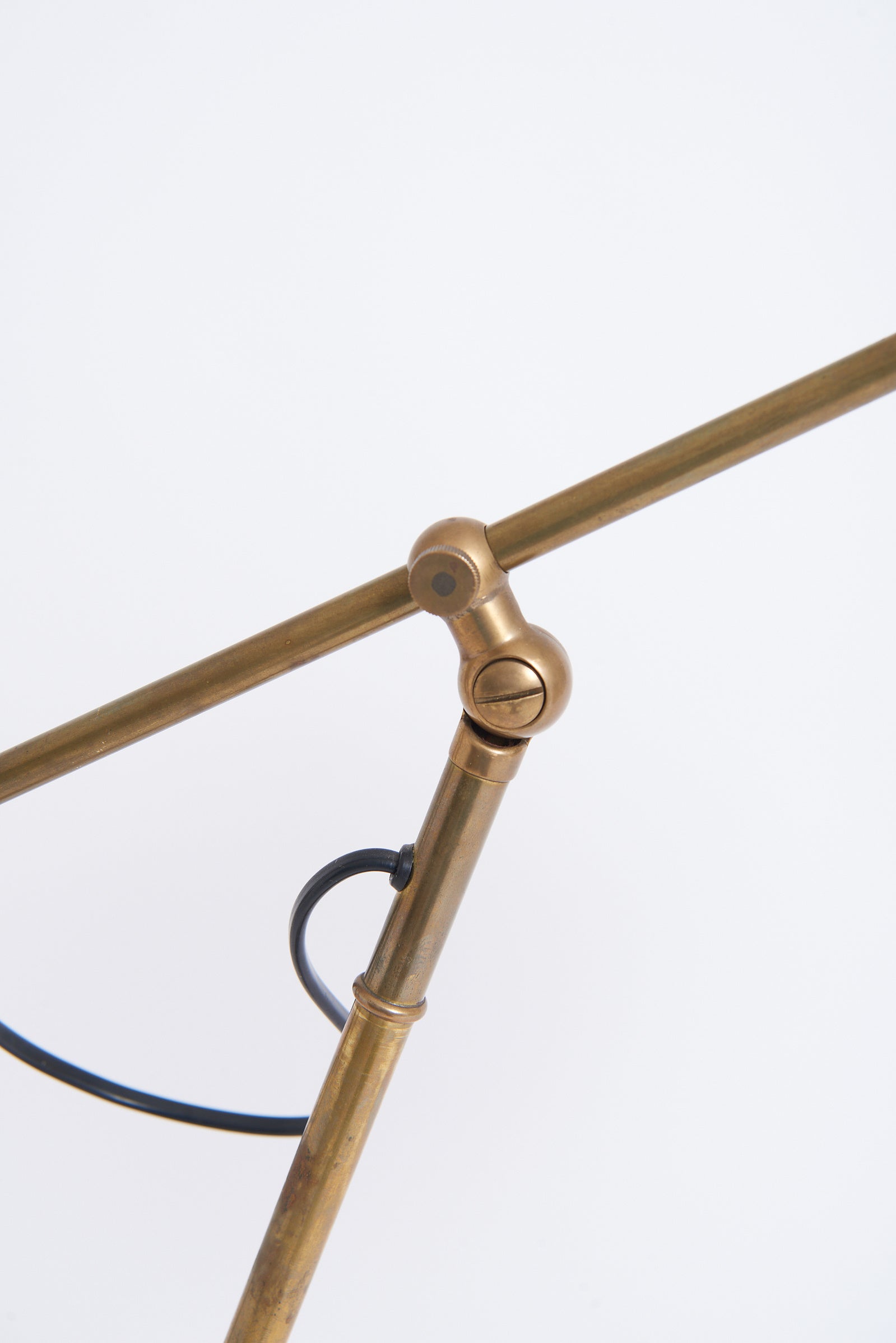 Brass Articulated Desk Lamp