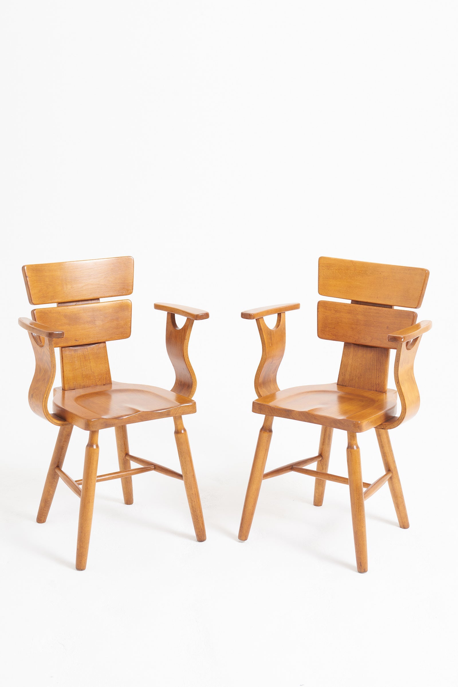 Pair of Mid-Century Armchairs