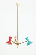 9432- Mid-Century Italian Ceiling Light