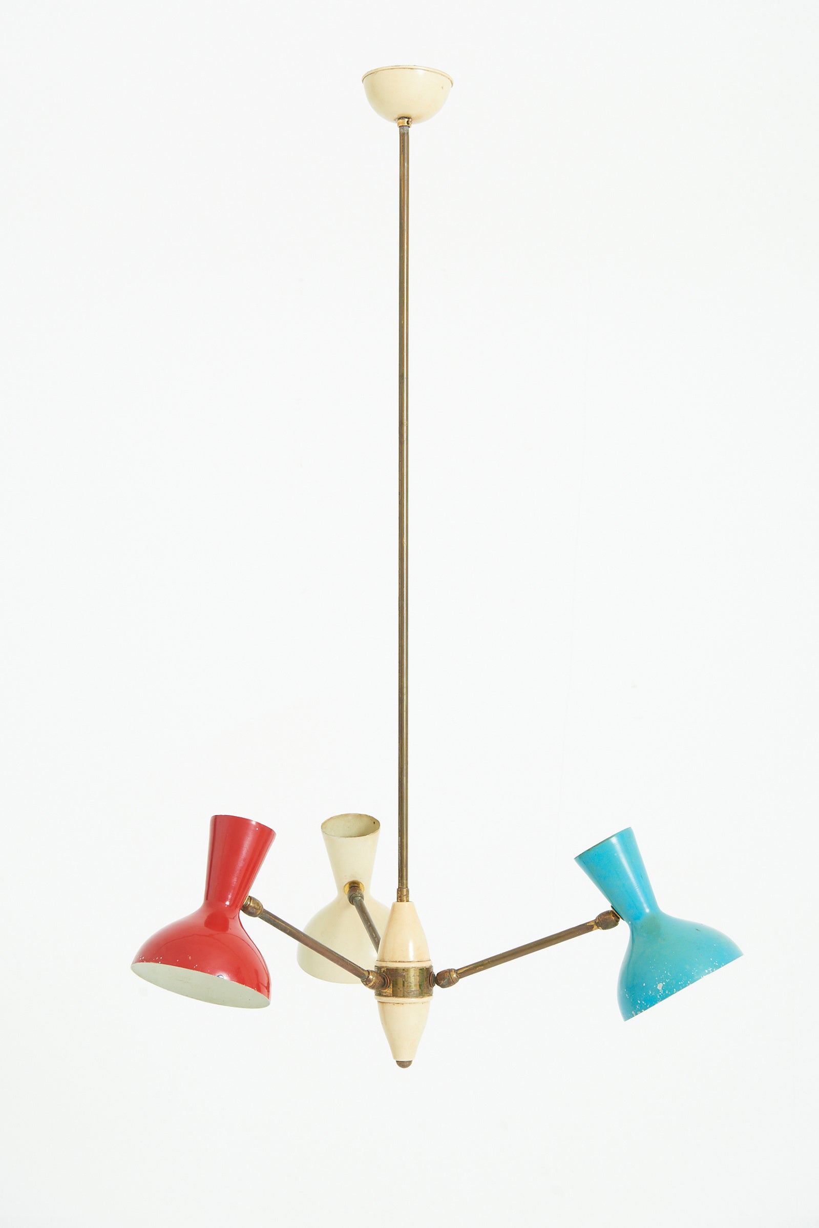 9432- Mid-Century Italian Ceiling Light