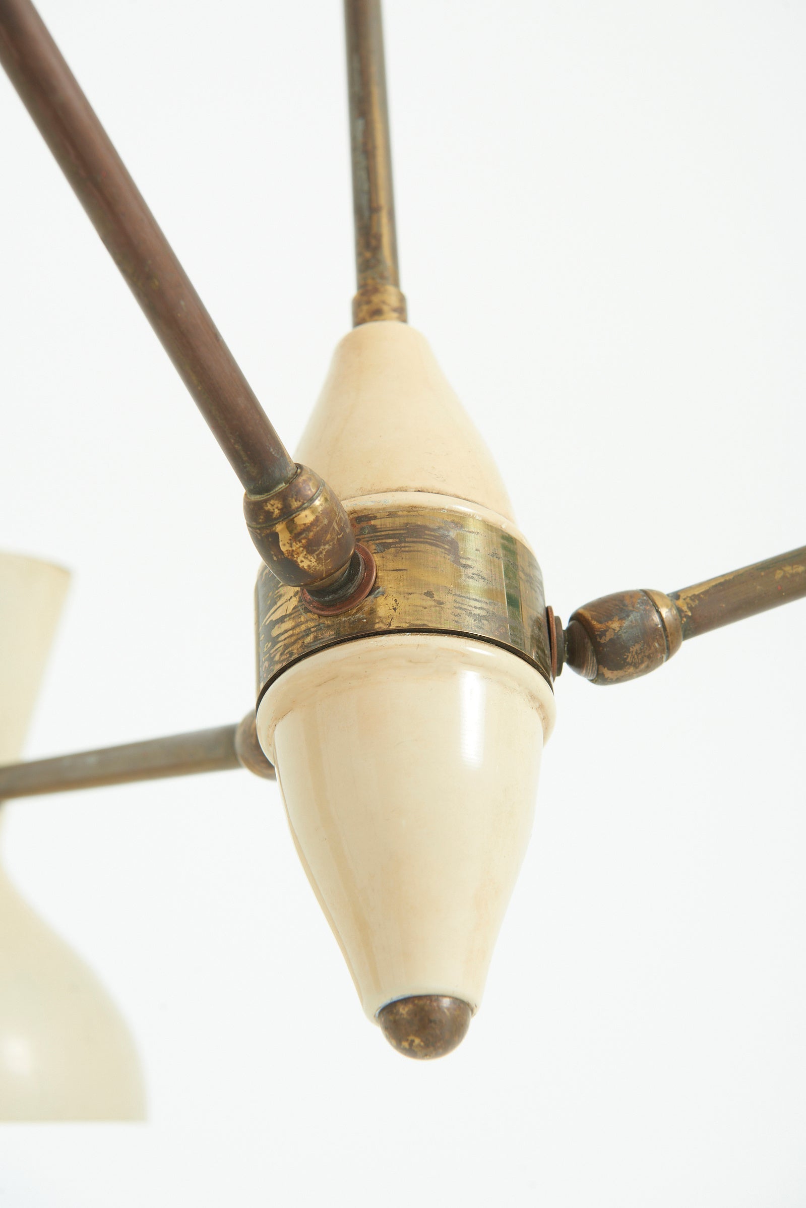 Mid-Century Italian Ceiling Light