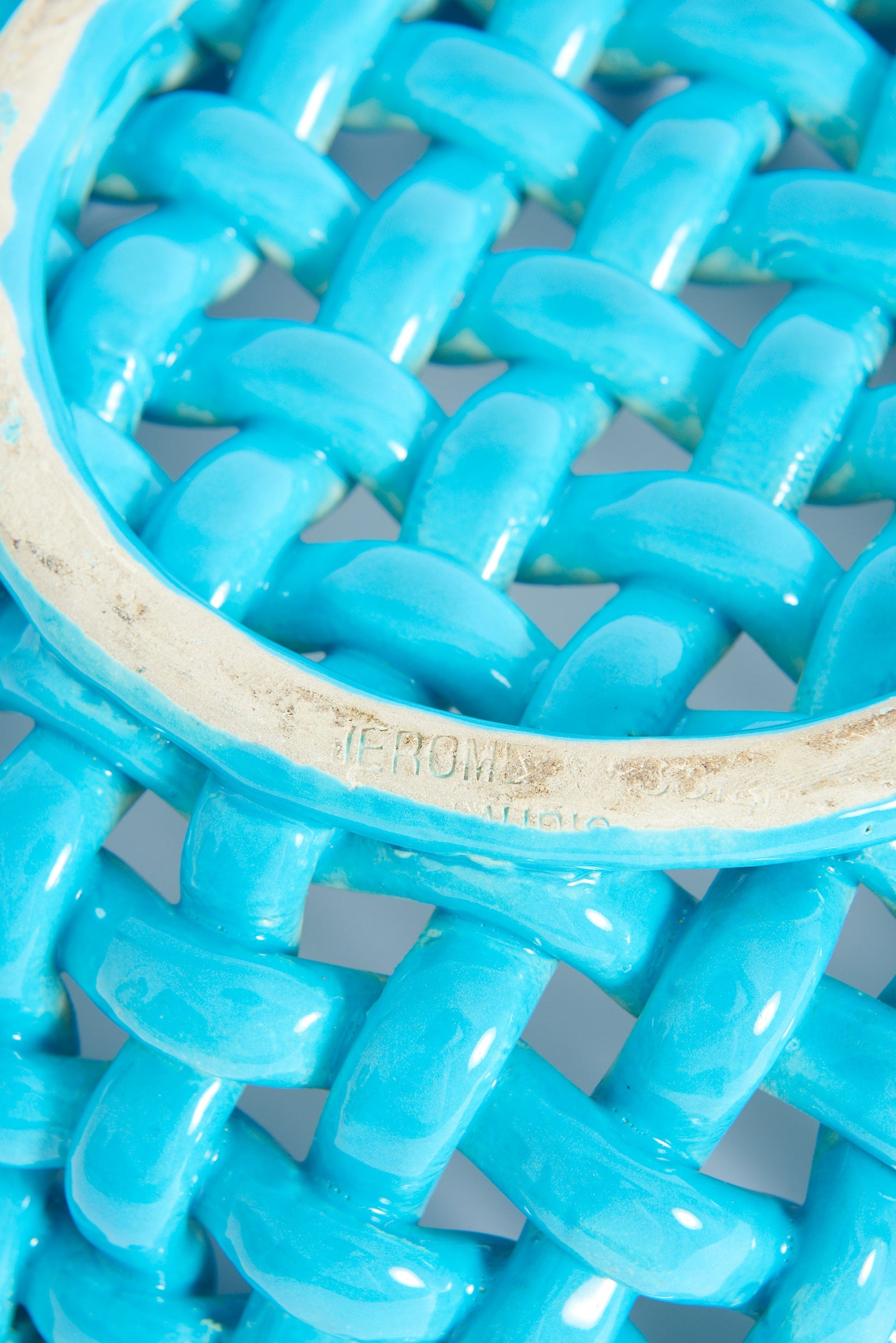 Bleu Ceramic Bowl by Jerome Massier