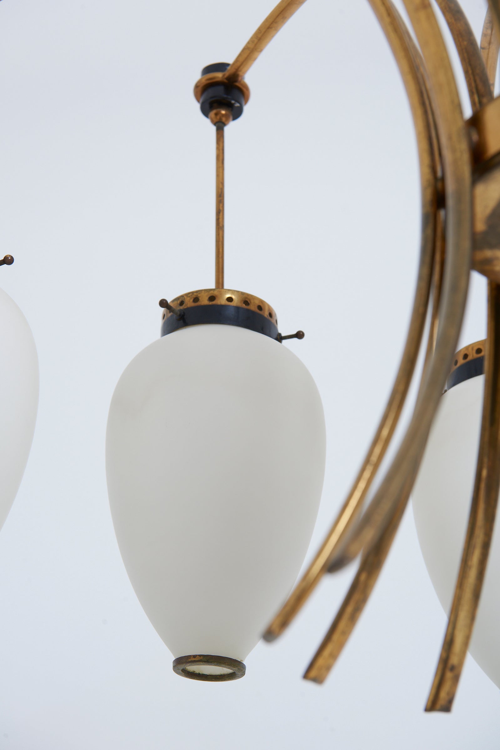 Mid-Century Italian Ceiling Light