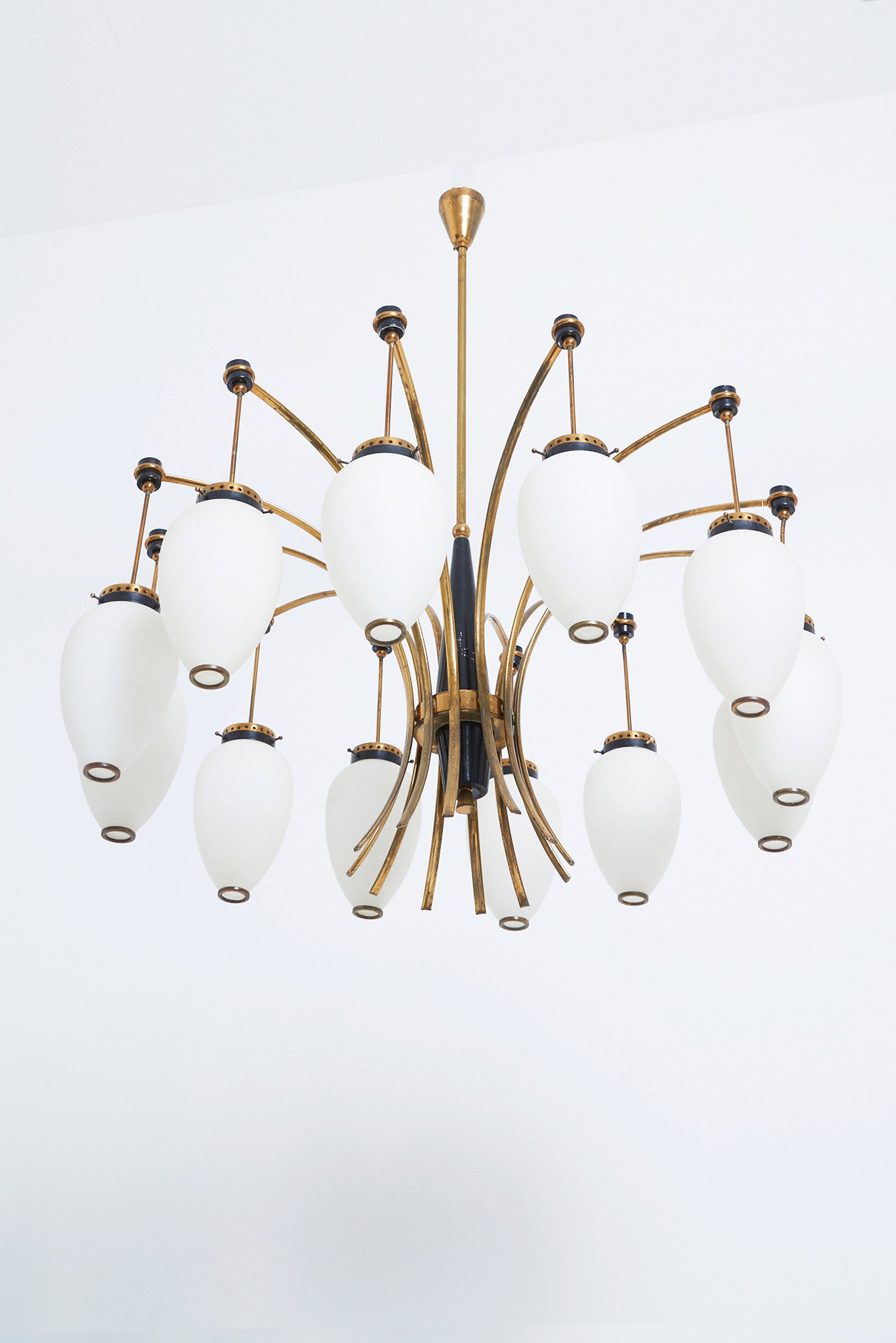 Mid-Century Italian Ceiling Light