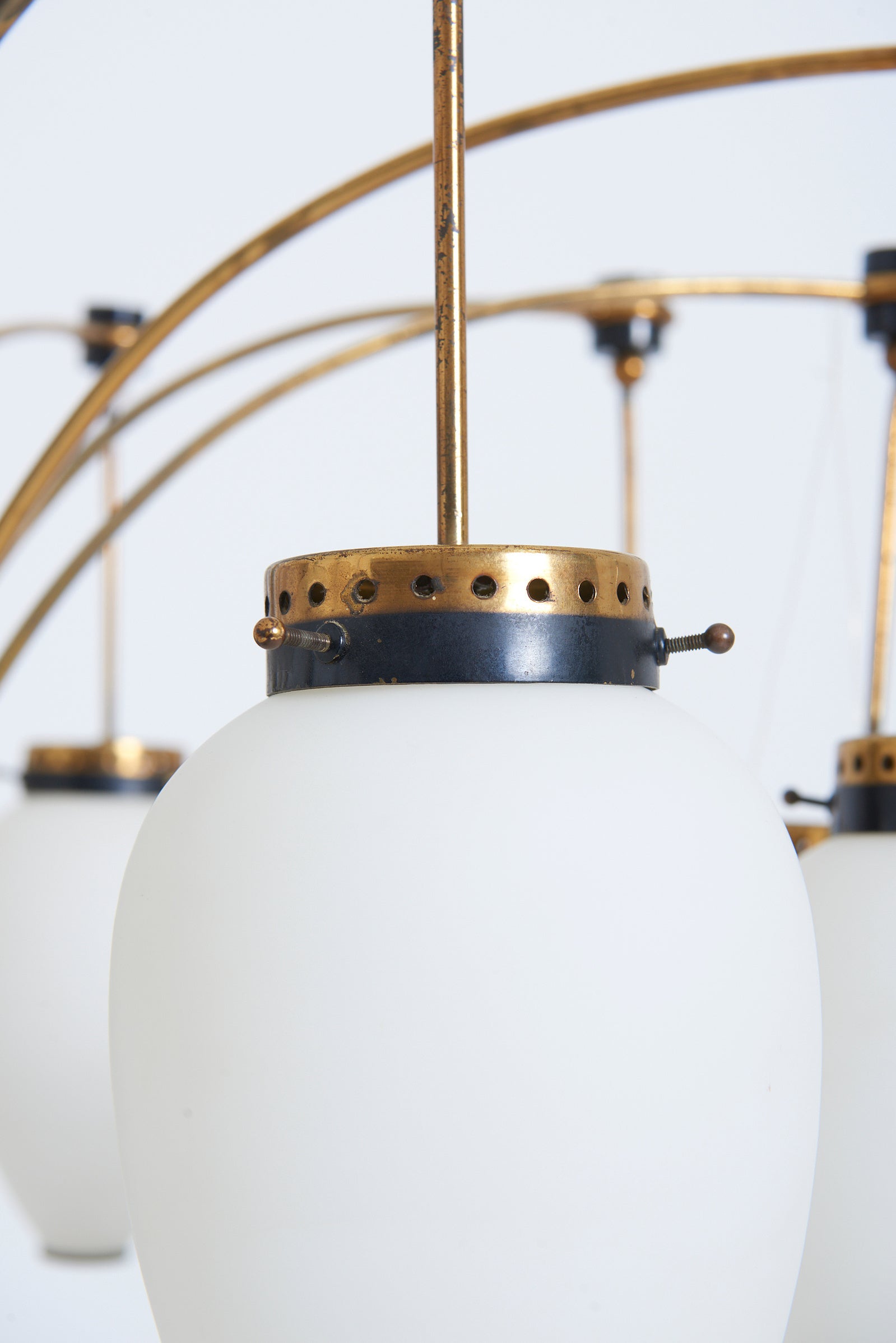 Mid-Century Italian Ceiling Light