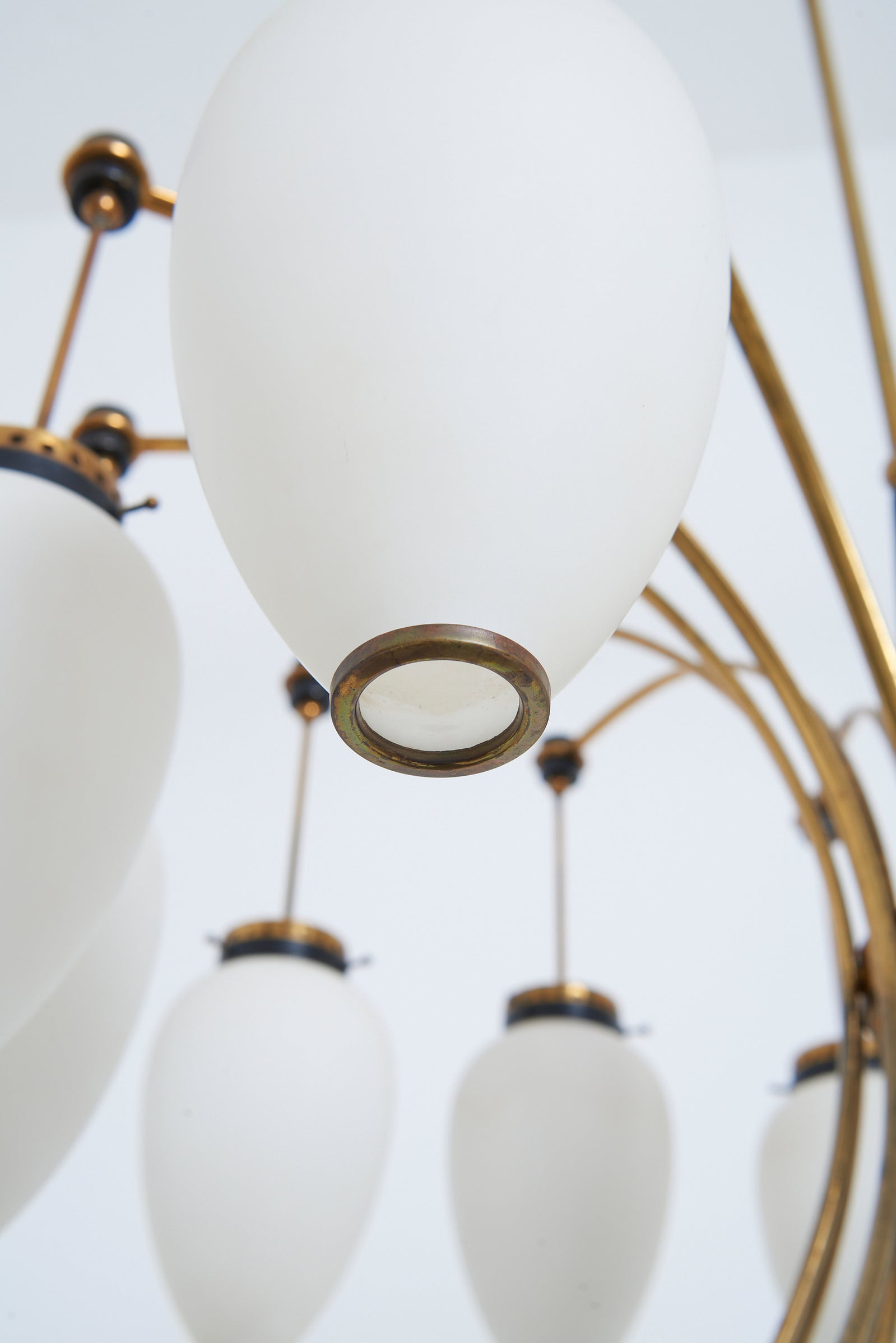 Mid-Century Italian Ceiling Light