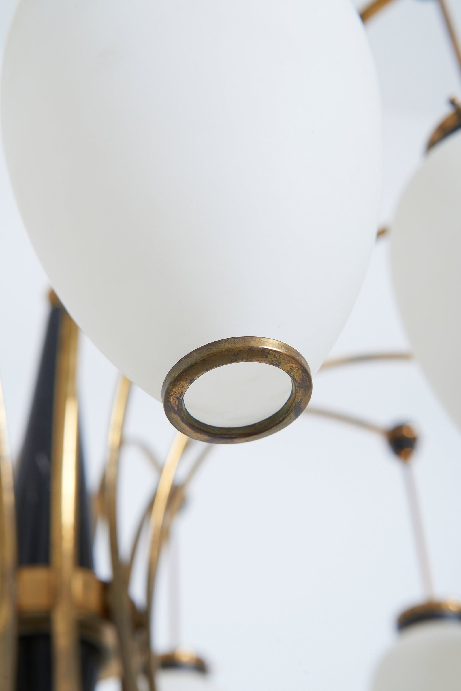 Mid-Century Italian Ceiling Light
