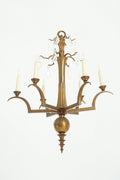 9451- Bronze Ceiling Light by Paolo Buffa (1903-1970)