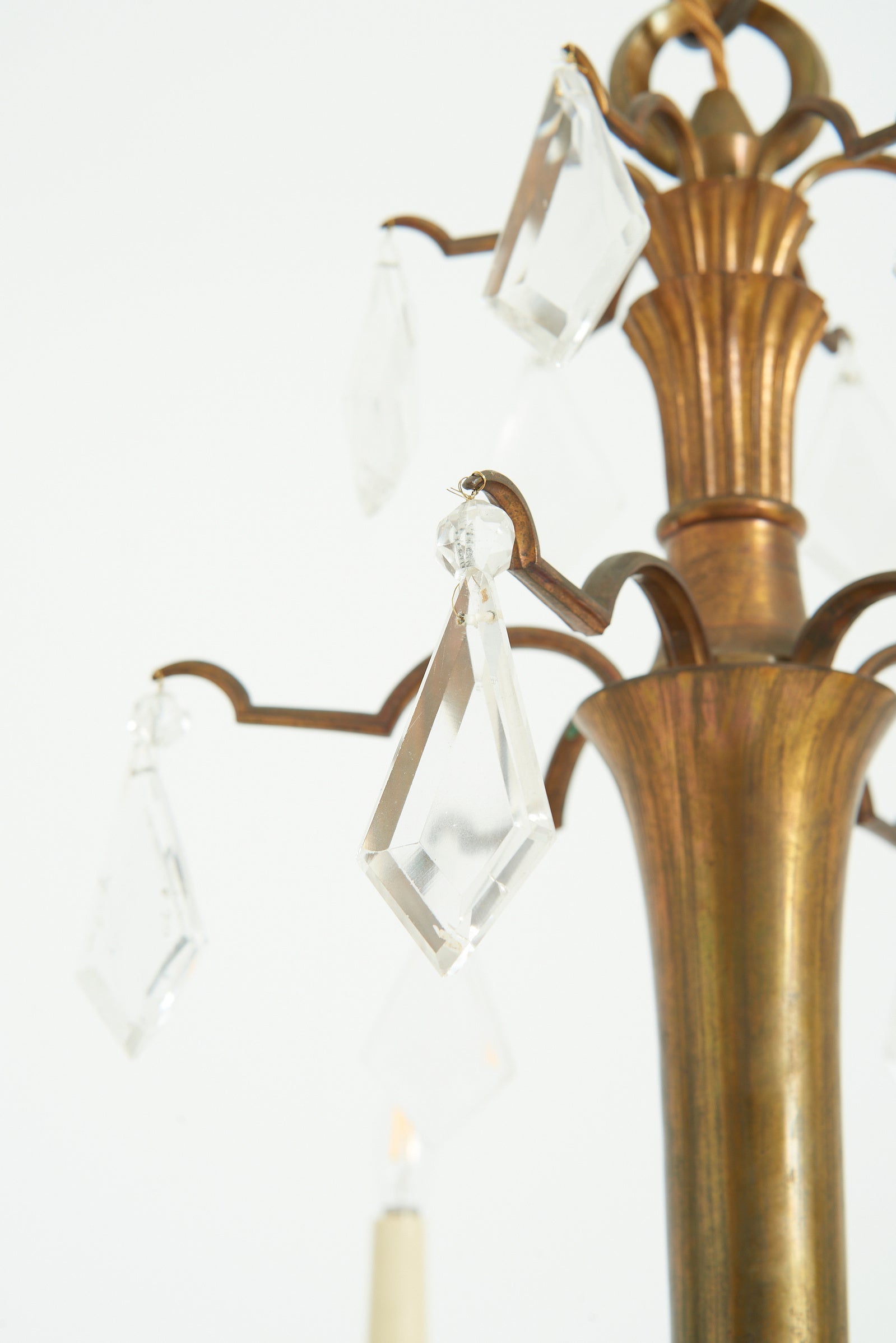 Bronze Ceiling Light by Paolo Buffa (1903-1970)