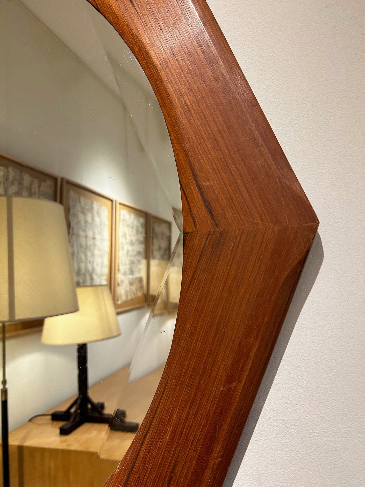 Italian Octagonal Mirror