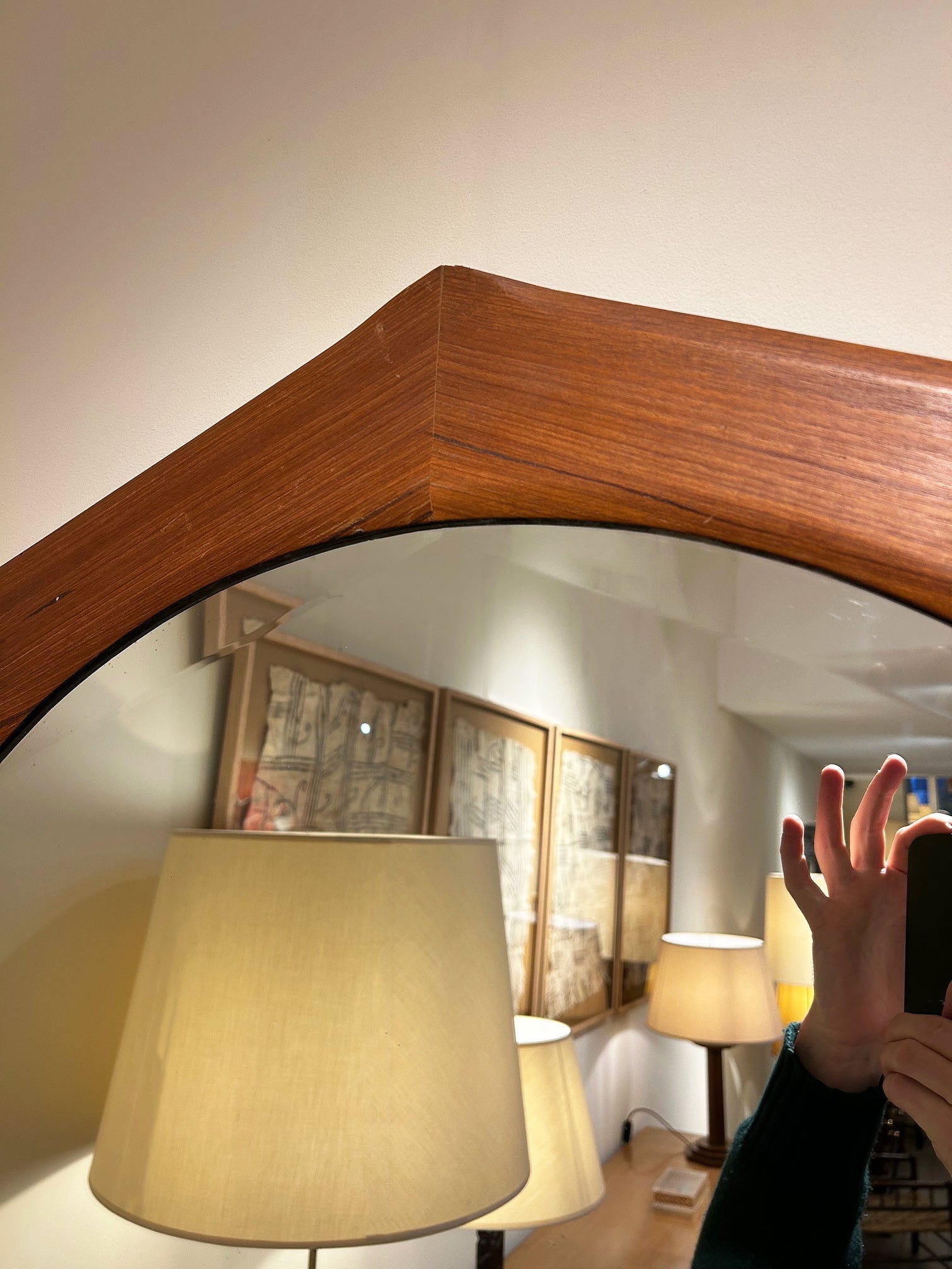 Italian Octagonal Mirror