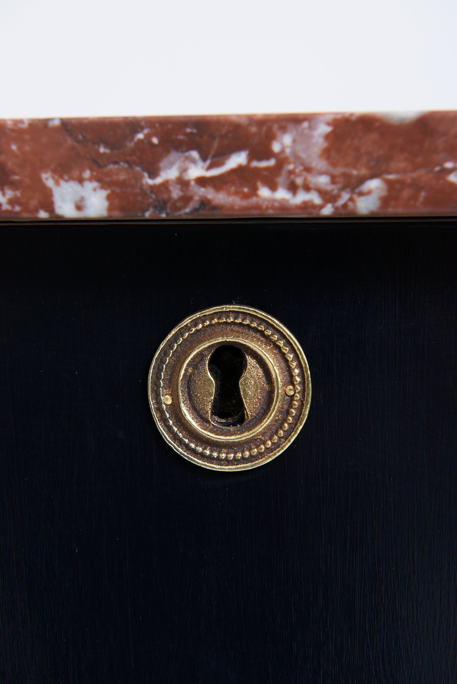 Pair of Marble Top Chests of Drawers