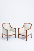 9482- Pair of Swedish Modern Armchairs