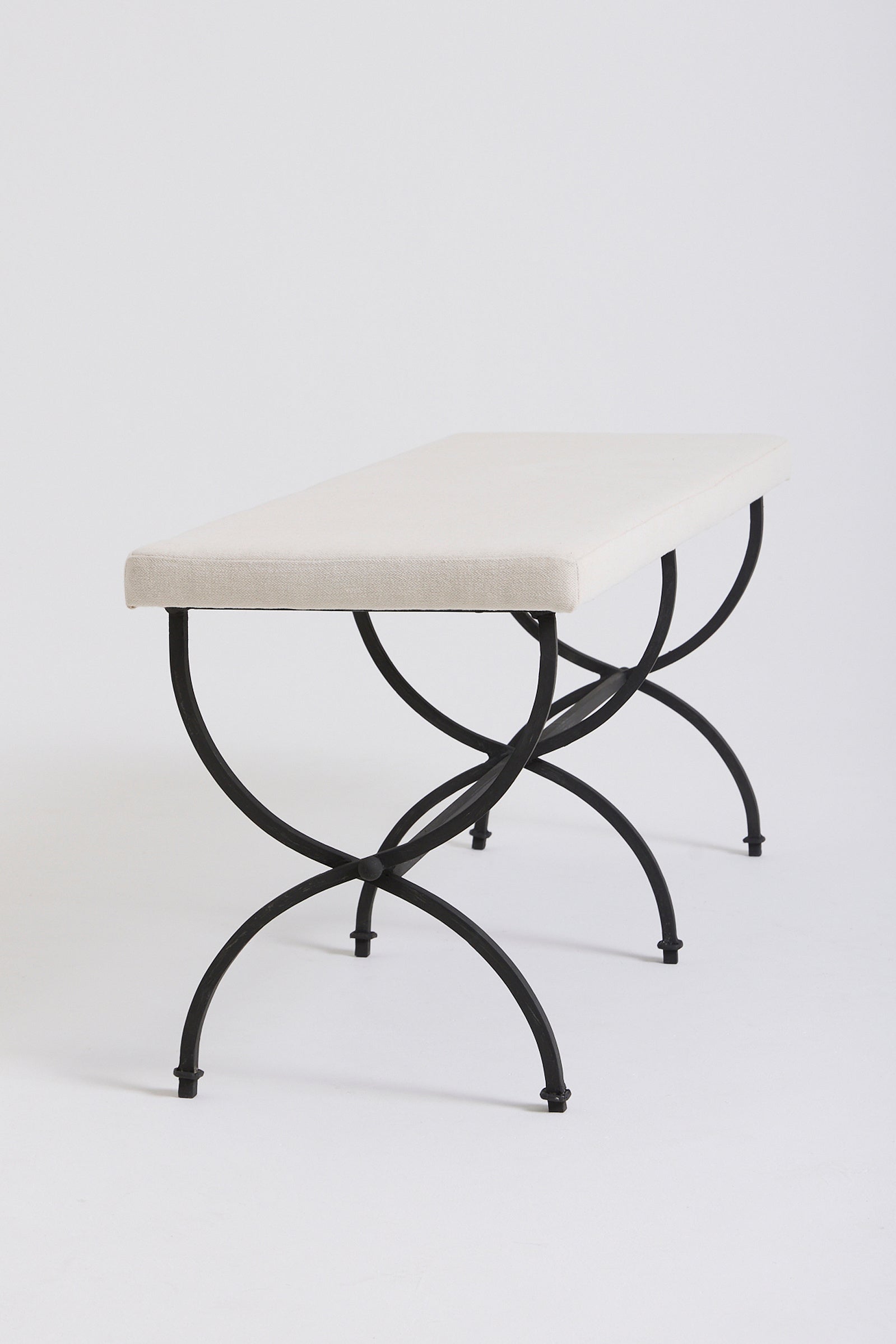 The 'Ciutadella' long stool by Dorian Caffot de Fawes