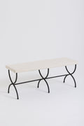 9515- The 'Ciutadella' long stool by Dorian Caffot de Fawes