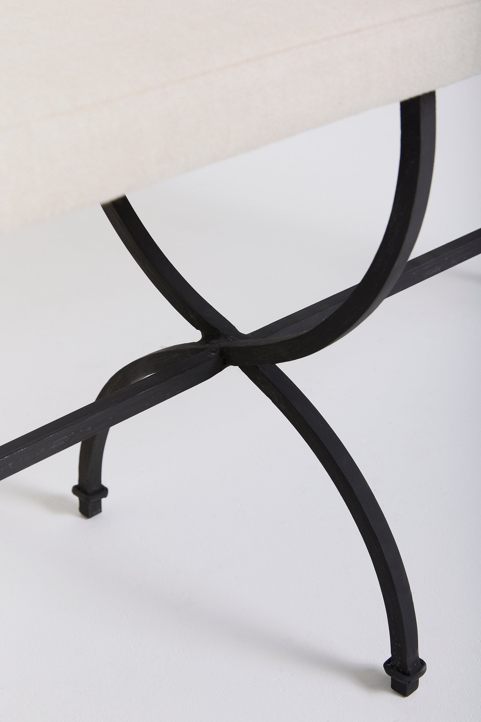 The 'Ciutadella' long stool by Dorian Caffot de Fawes