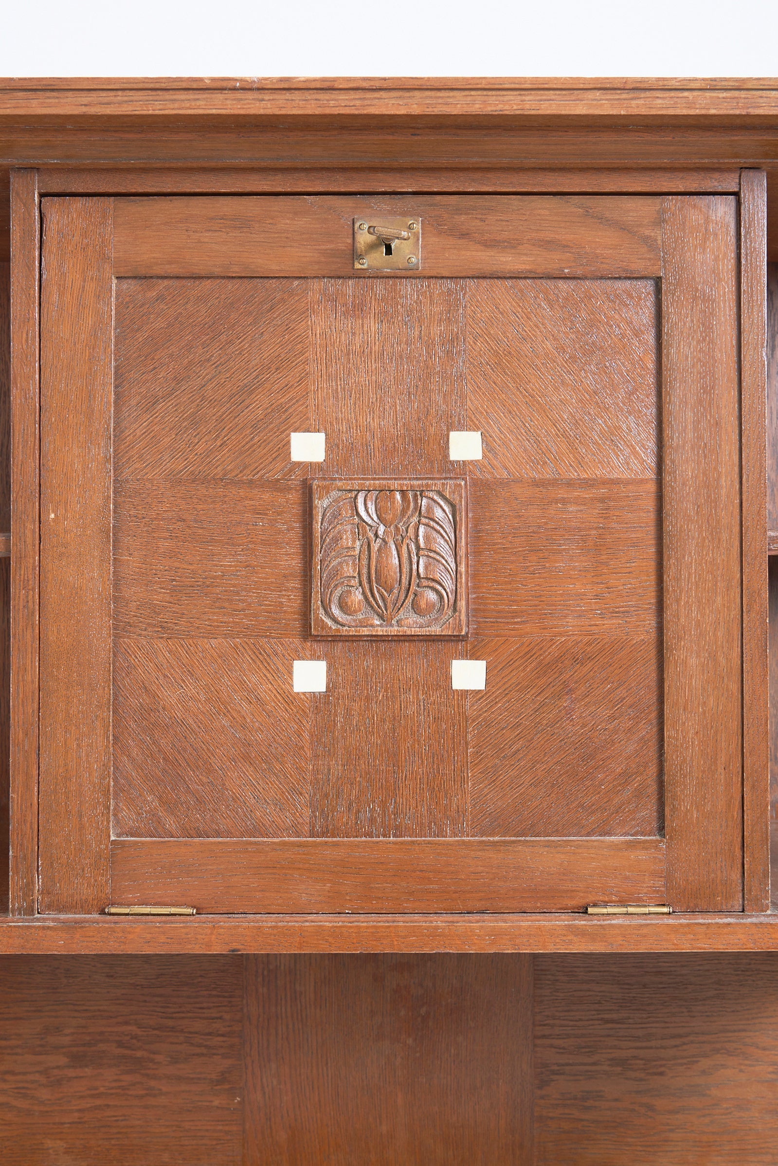 Arts & Crafts Oak Cabinet