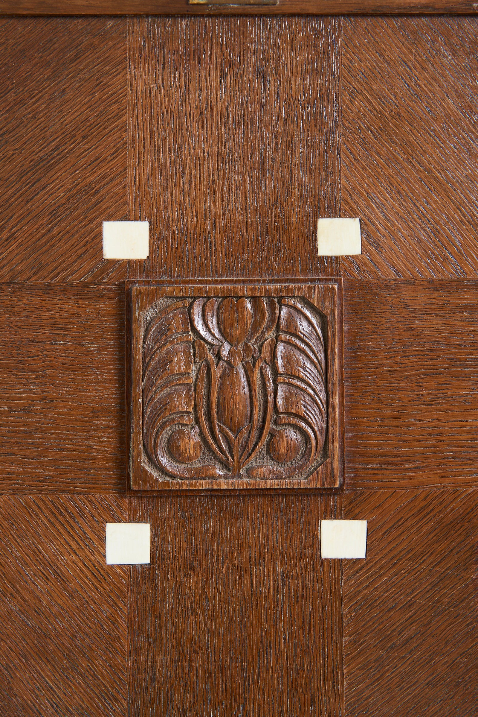 Arts & Crafts Oak Cabinet