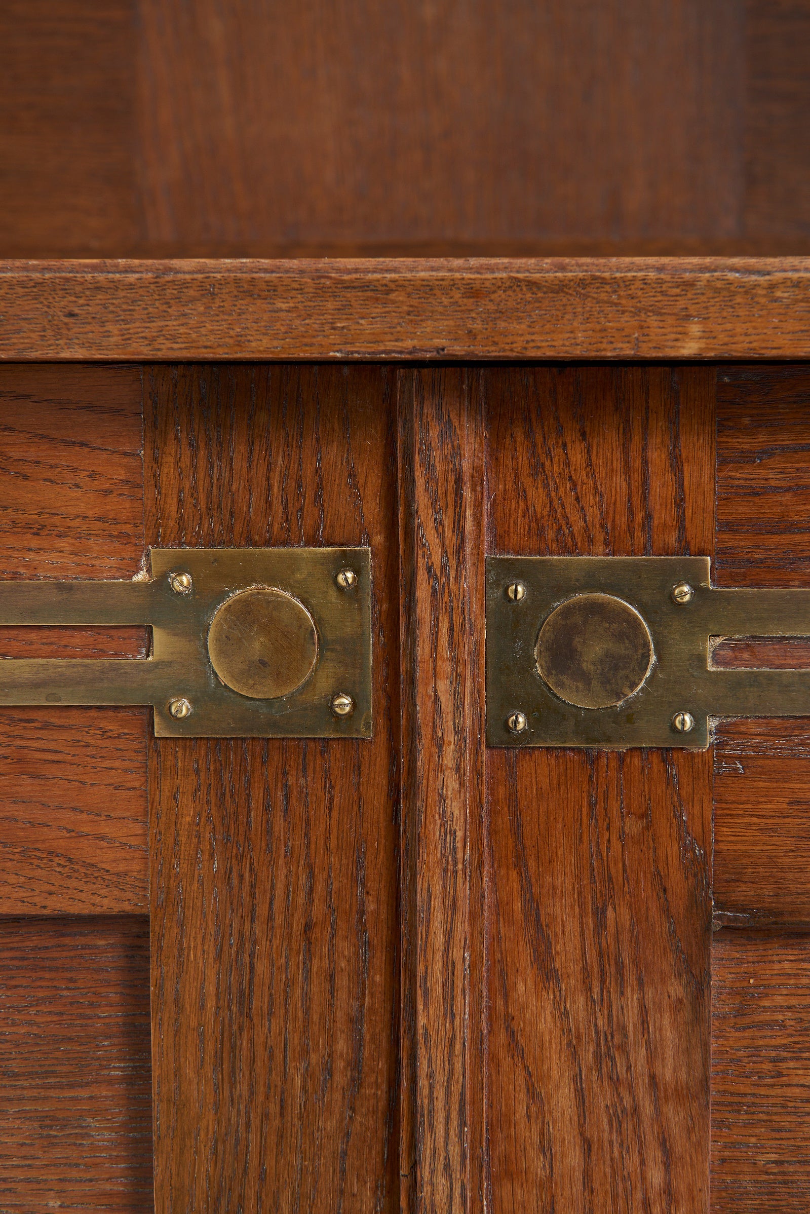 Arts & Crafts Oak Cabinet