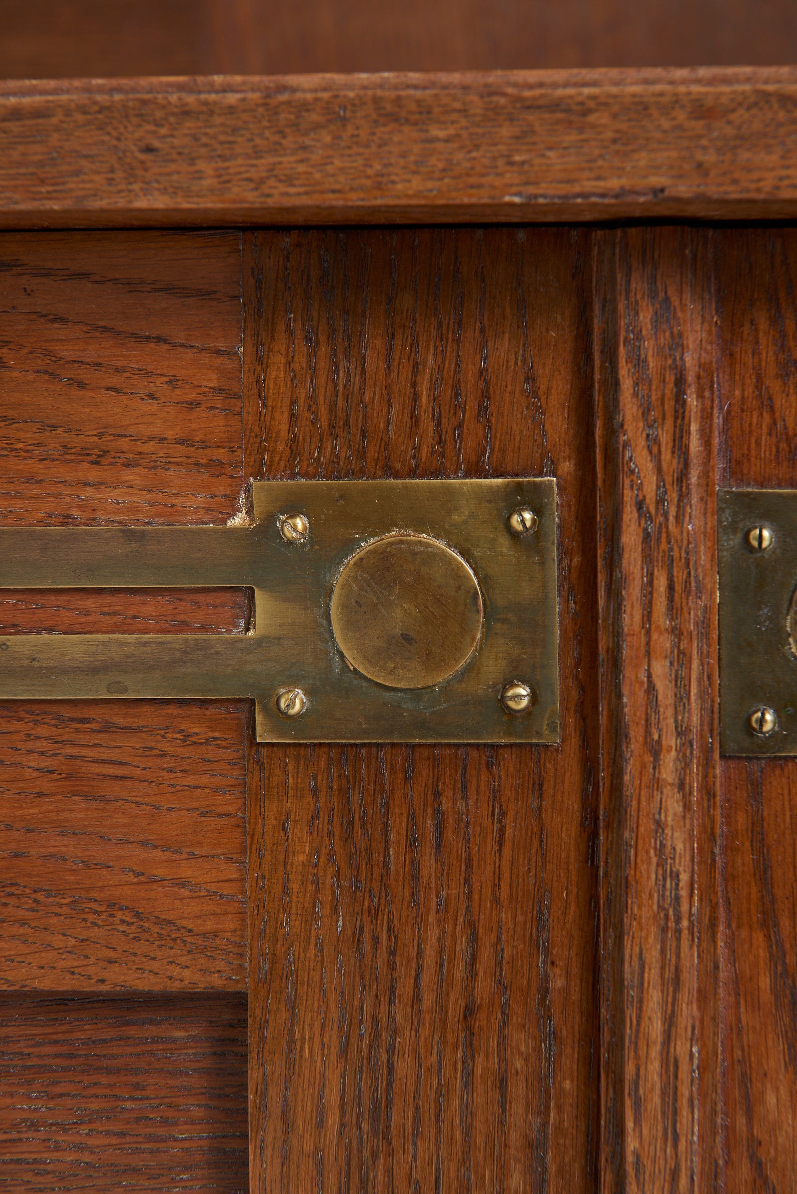 Arts & Crafts Oak Cabinet