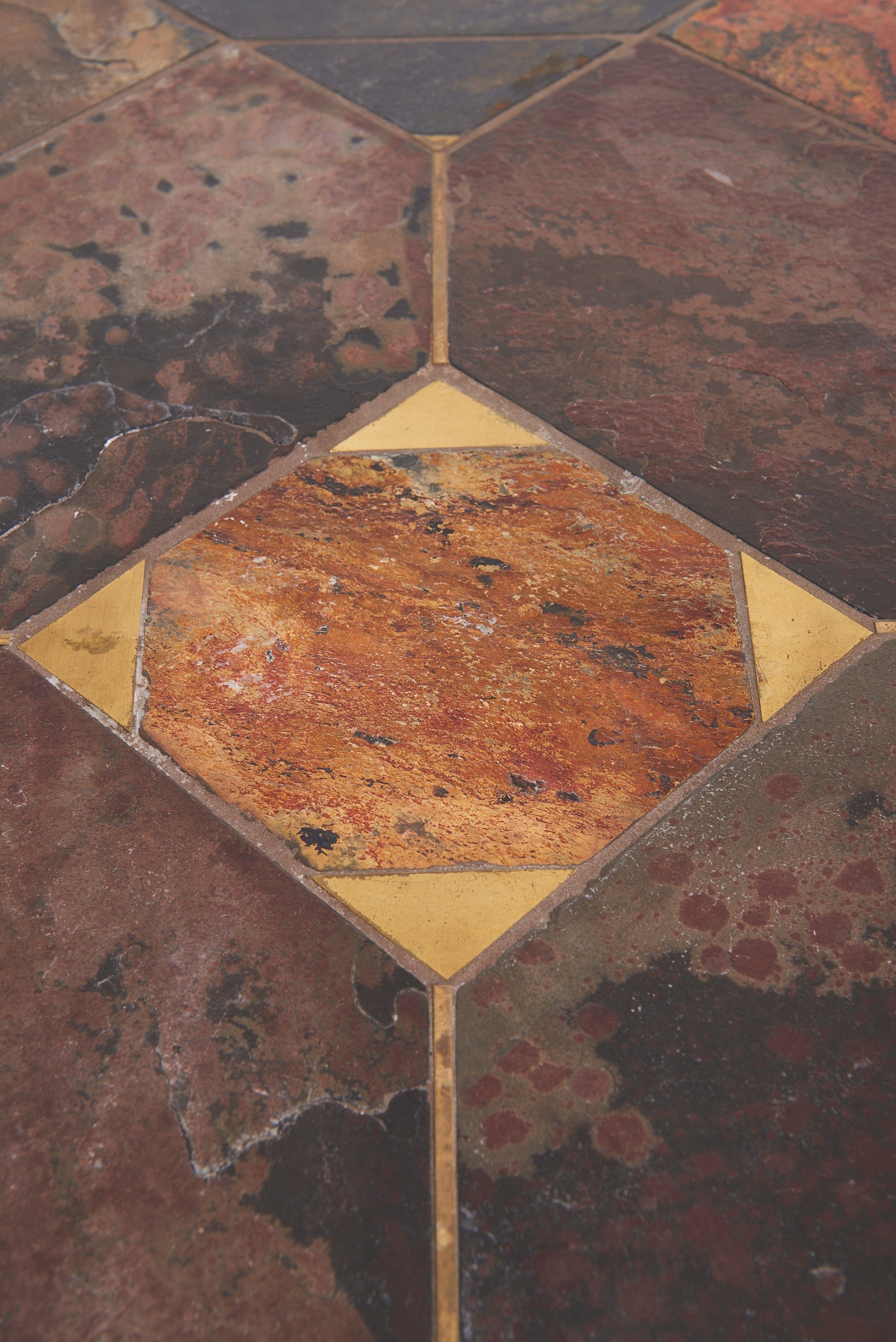 Brutalist Lava Stone Coffee Table