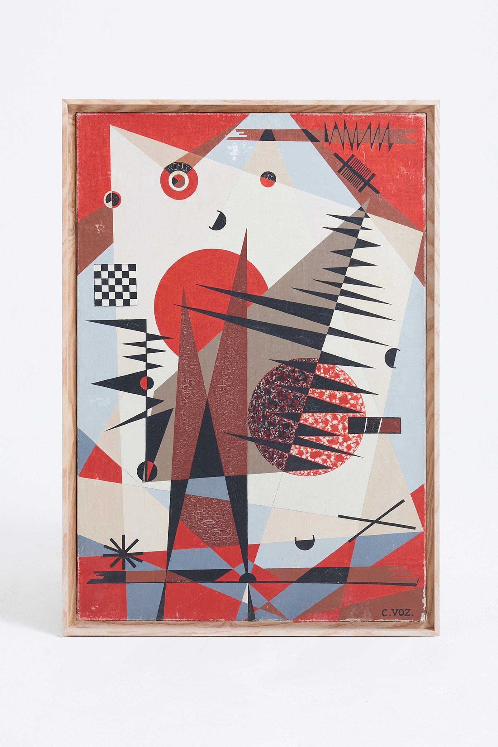 9553- Constructivist Painting
