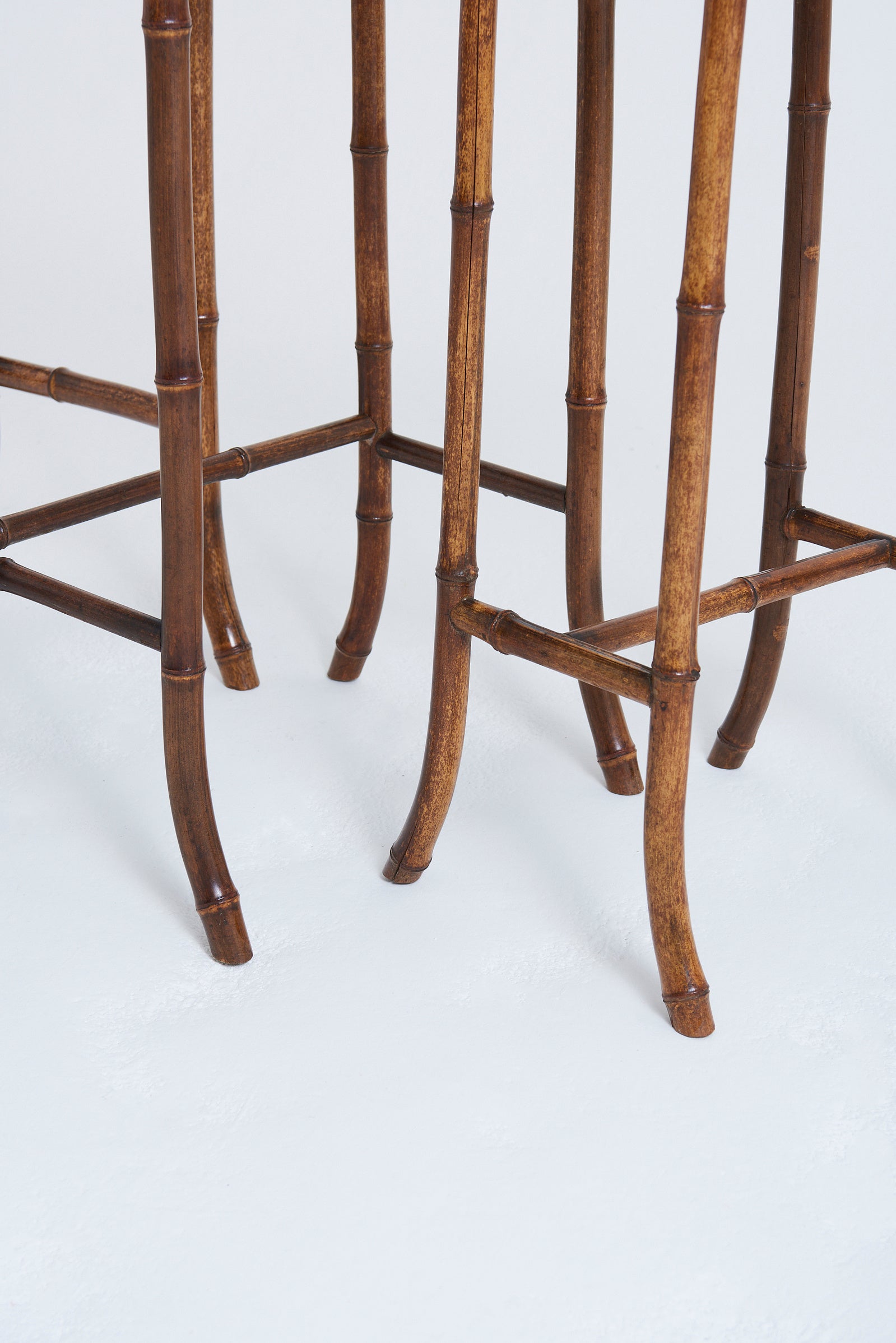 Nest of Japanned Tables by Perret & Vibert