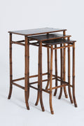 9555- Nest of Japanned Tables by Perret & Vibert