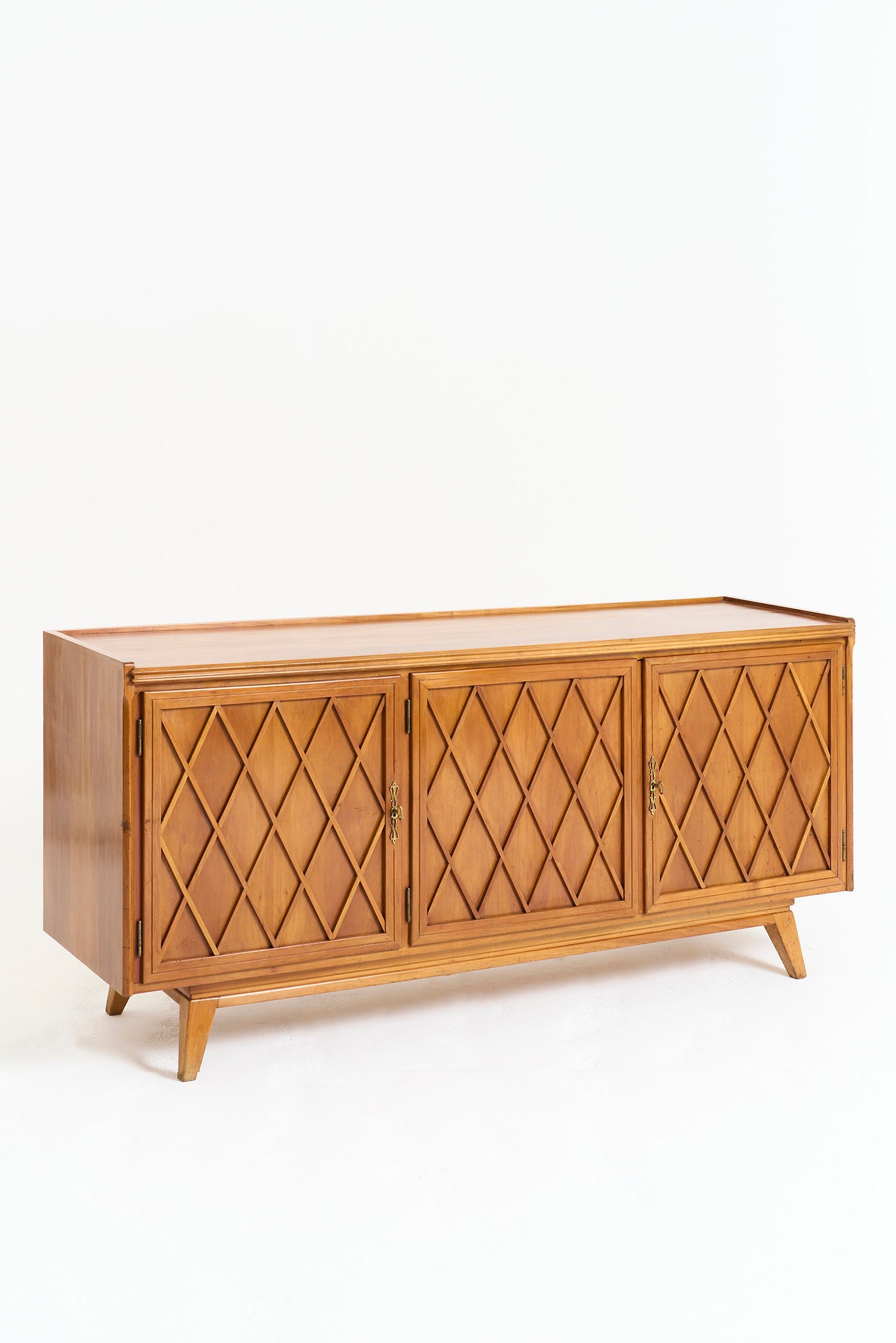 Mid-Century Lattice Sideboard