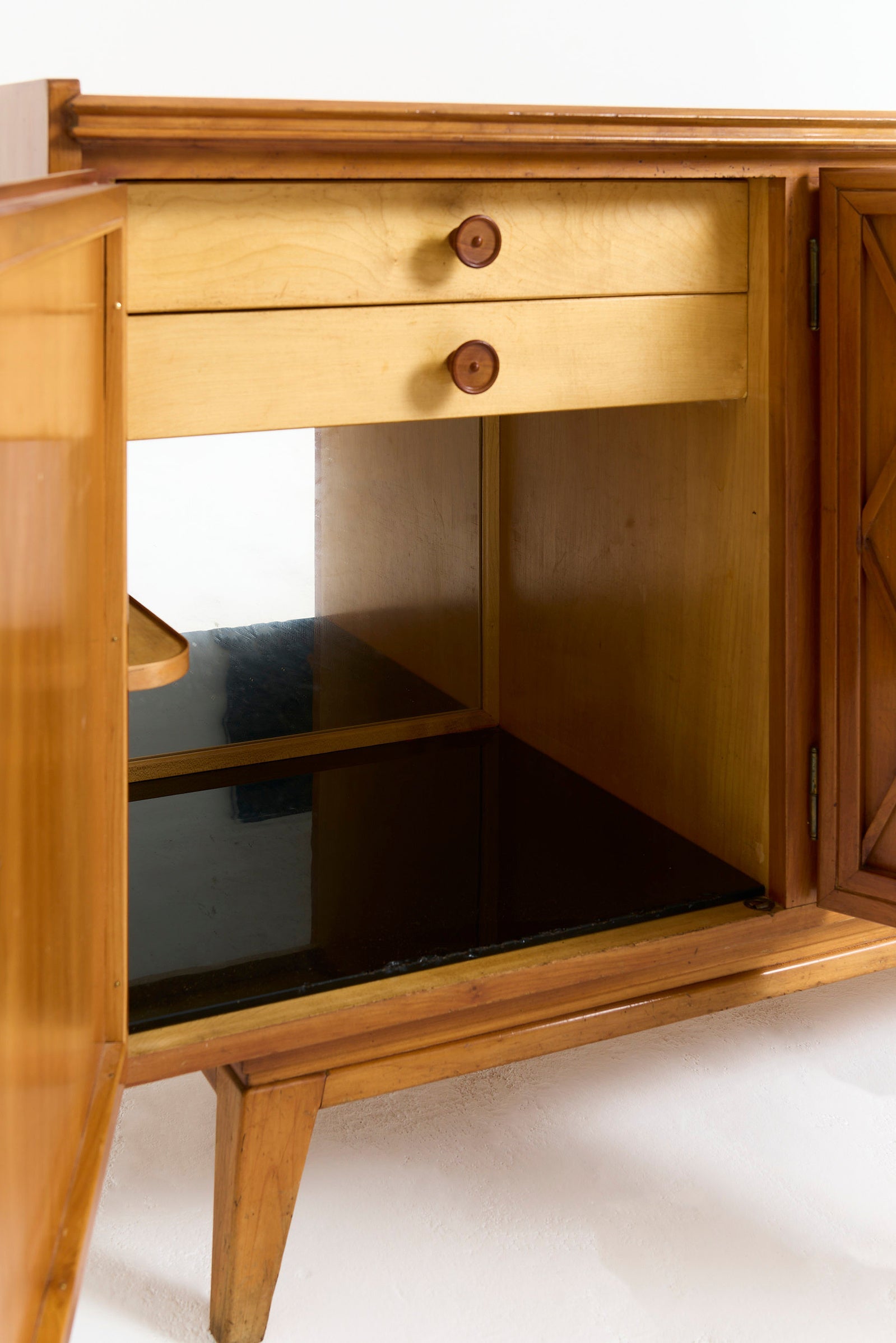 Mid-Century Lattice Sideboard