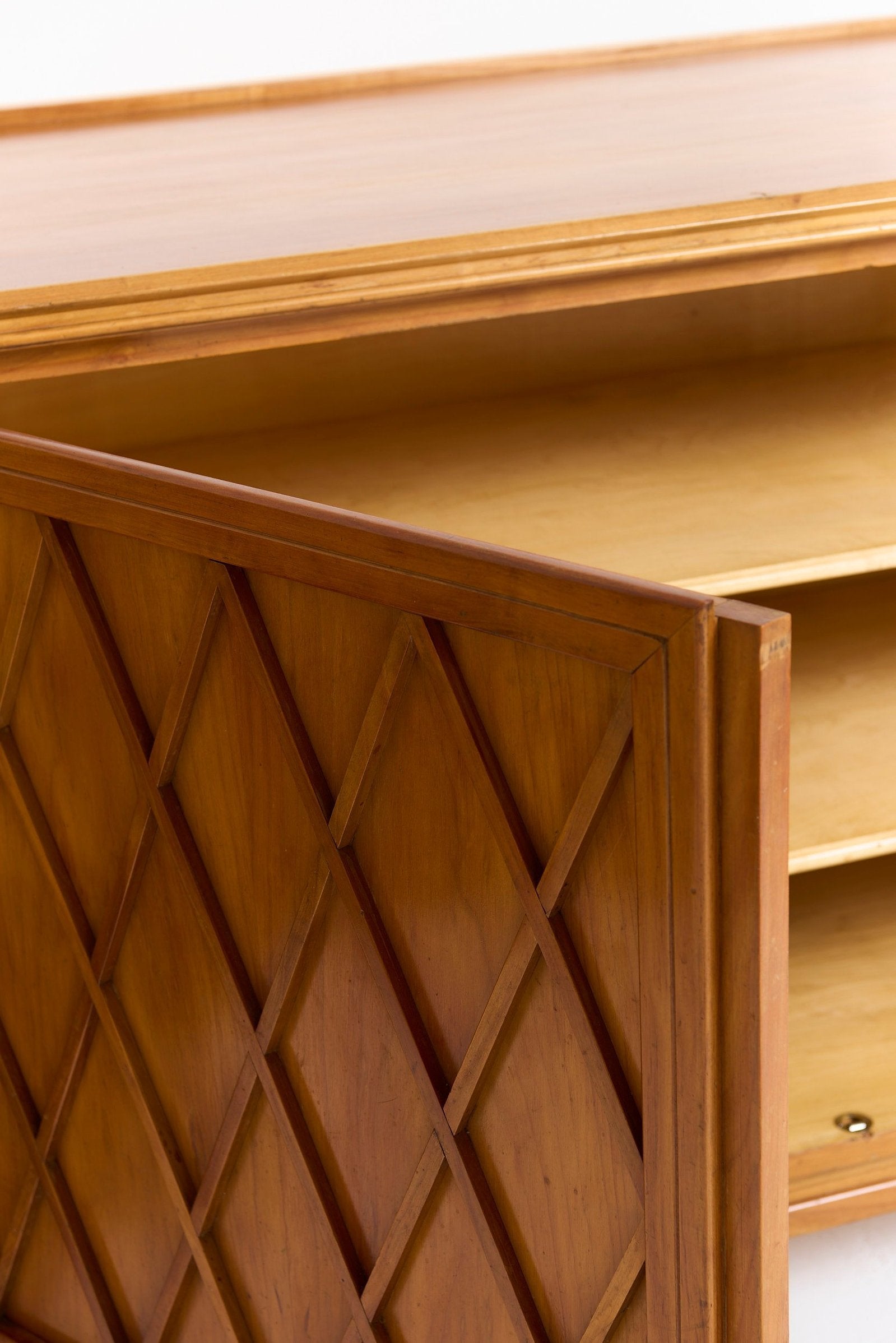 Mid-Century Lattice Sideboard