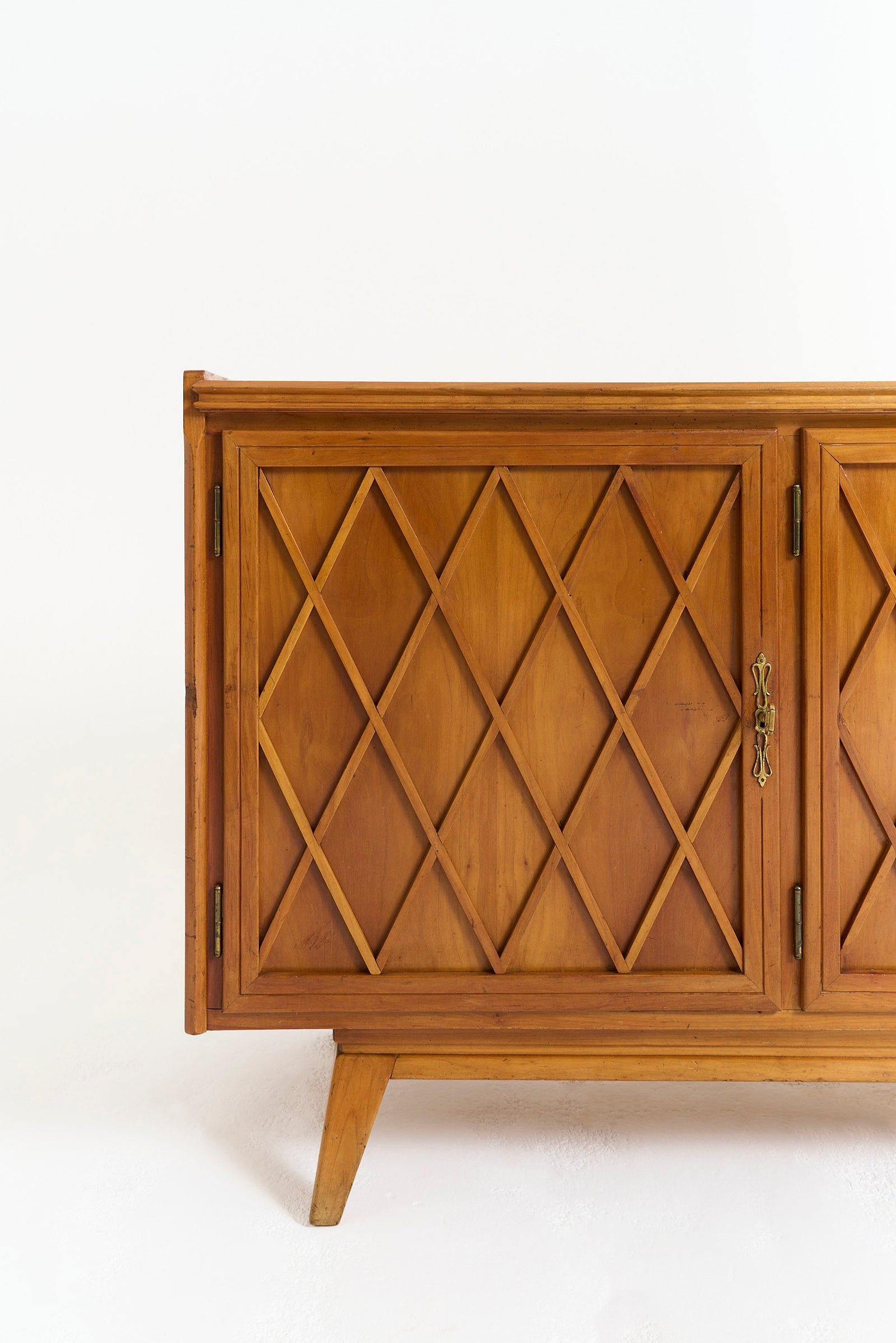 Mid-Century Lattice Sideboard