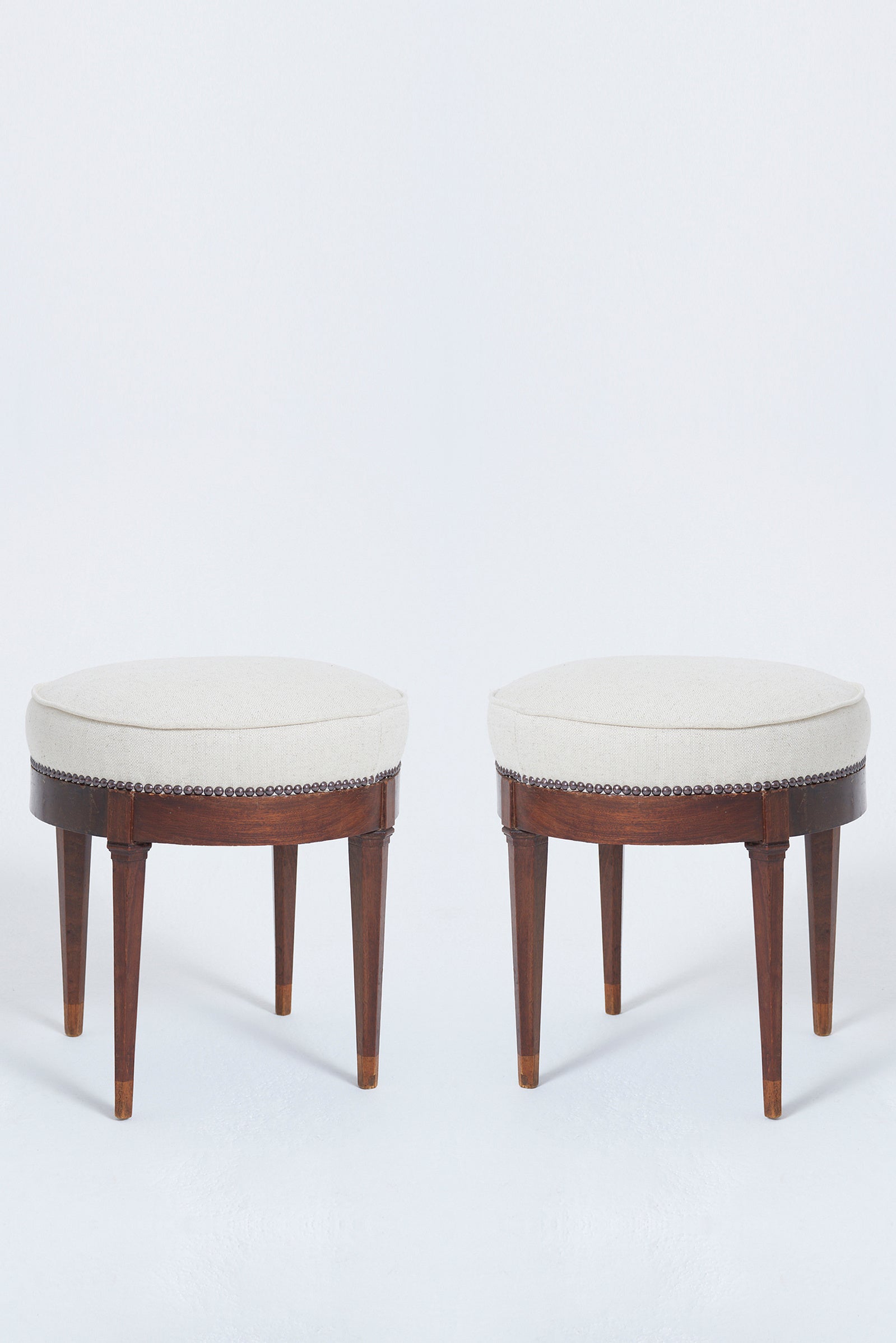 9563- Pair of Neoclassical Stools