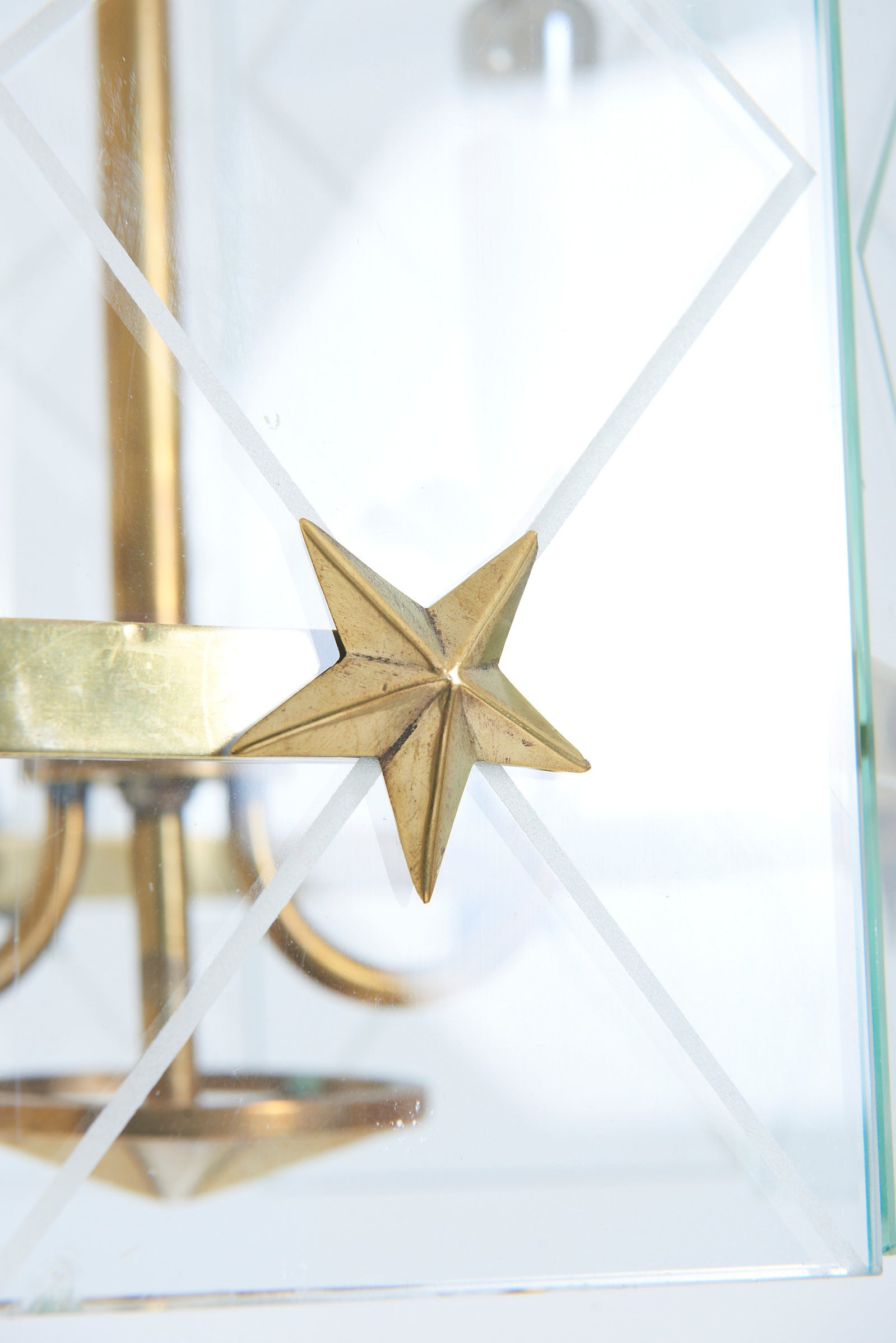 Glass and Brass Lantern