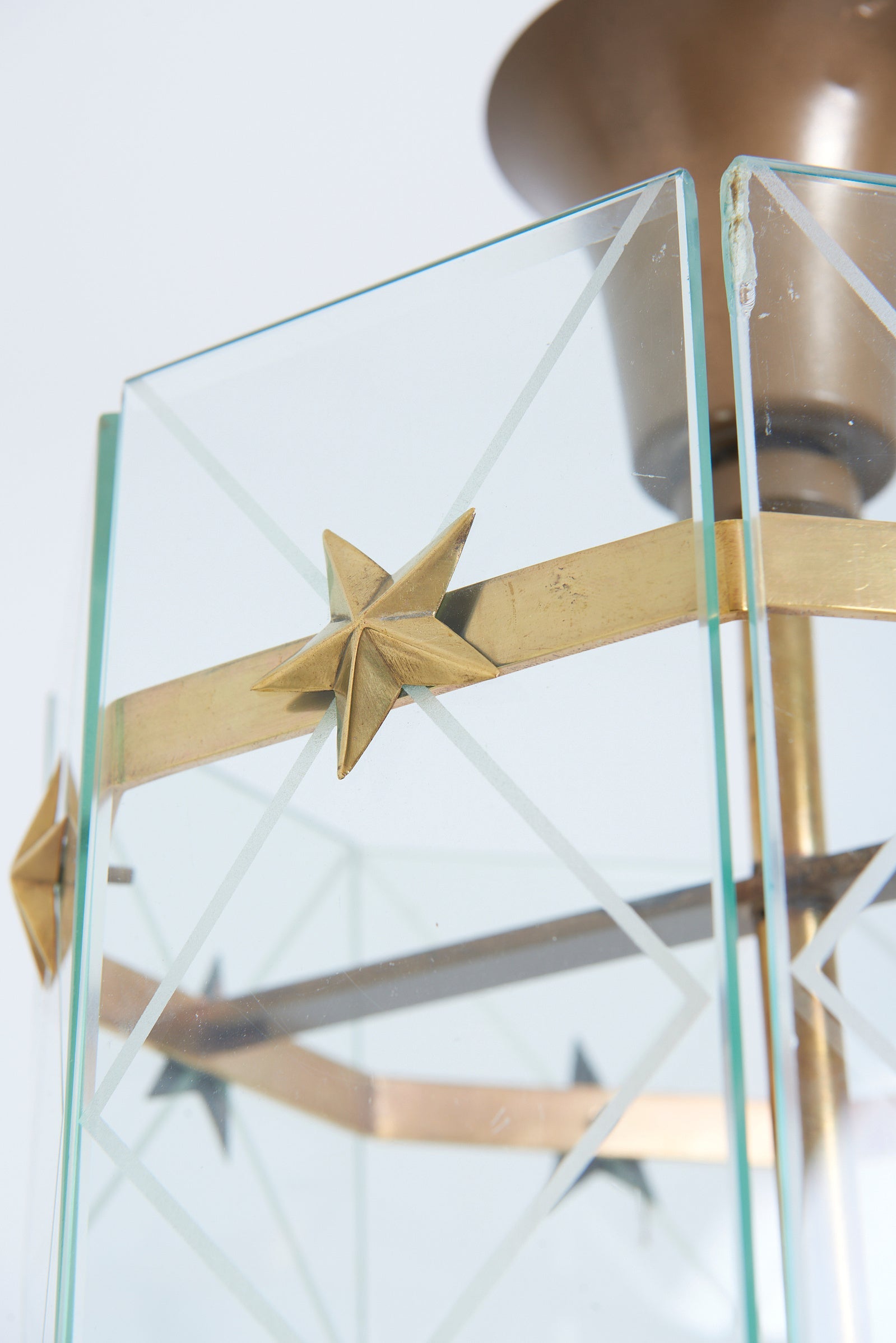 Glass and Brass Lantern