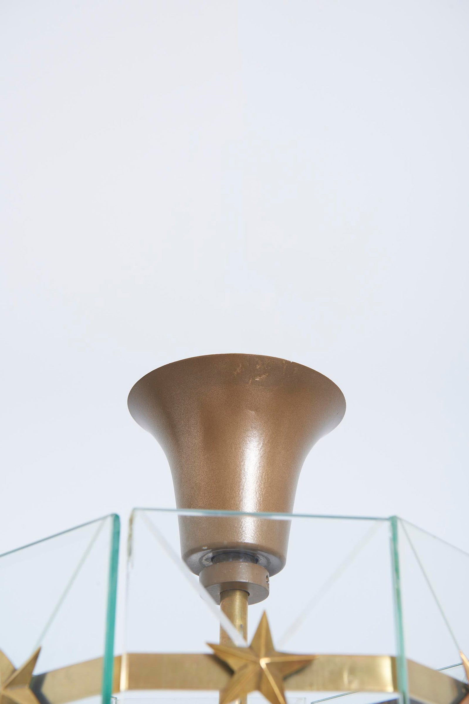 Glass and Brass Lantern