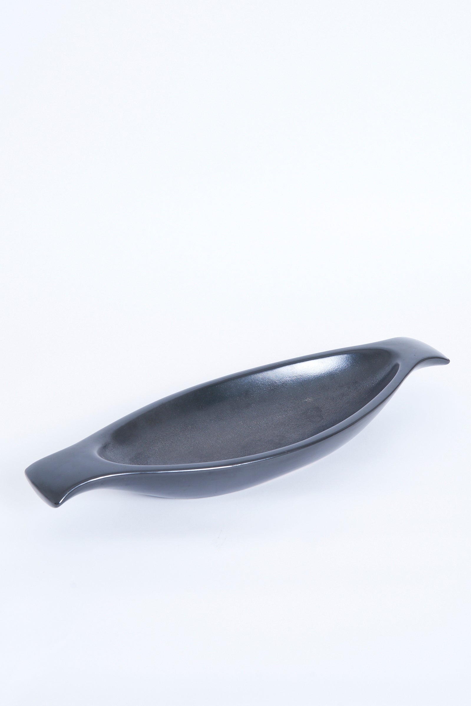Black Ceramic Bowl