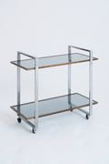 9576- Mid-Century Drinks Trolley