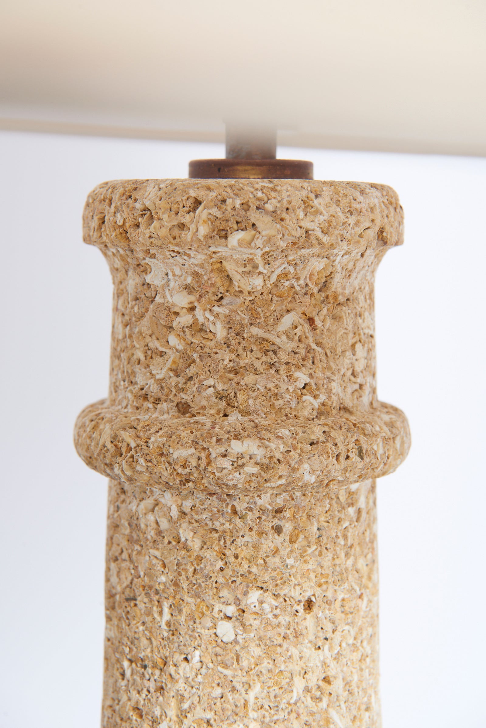 Pair of Stone Table Lamps